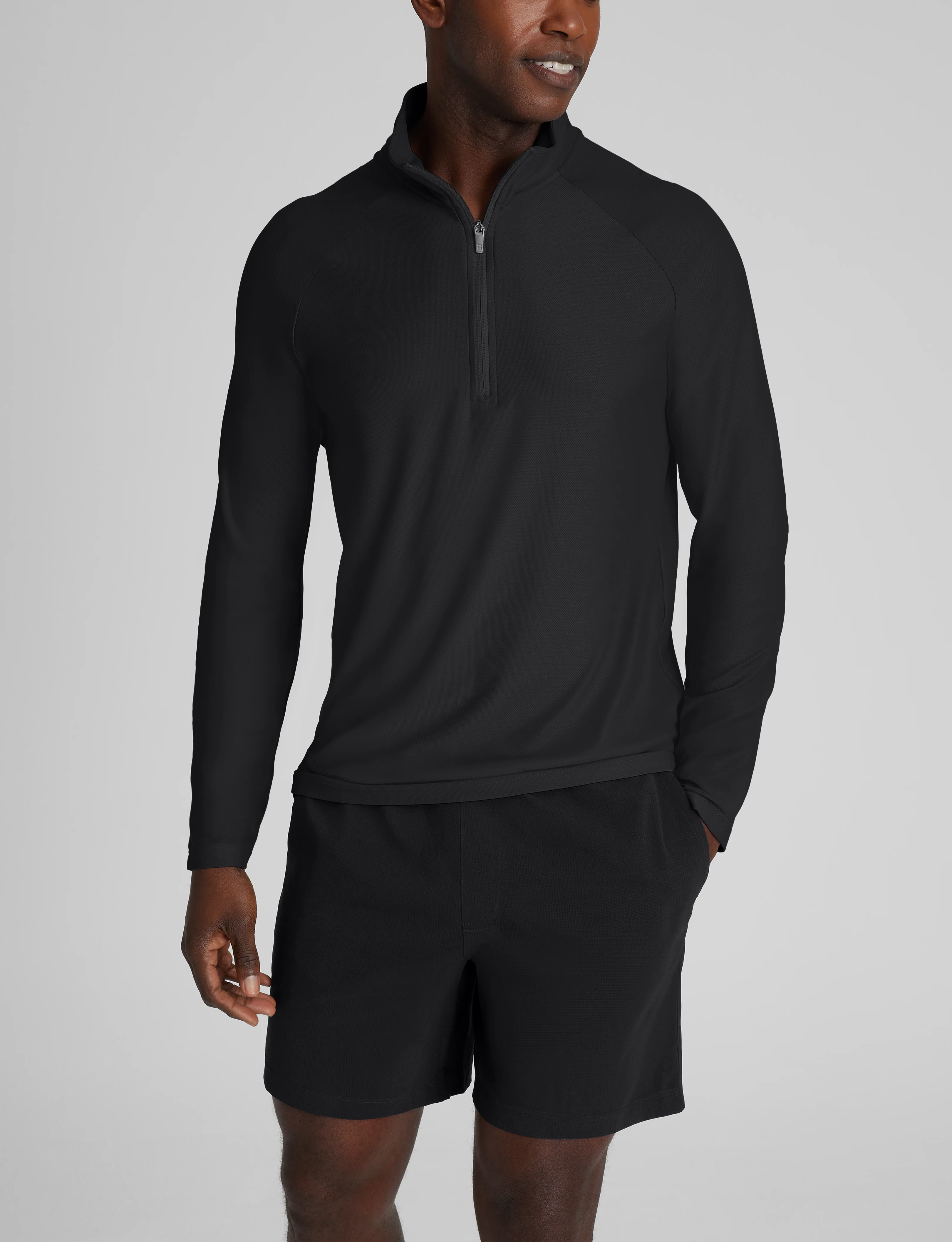 Active Mesh Quarter Zip - Image 2