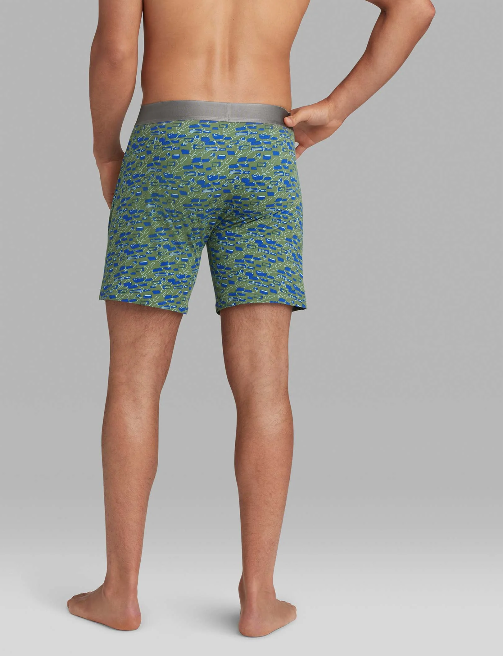 Cool Cotton Relaxed Fit Boxer 6" - Image 52