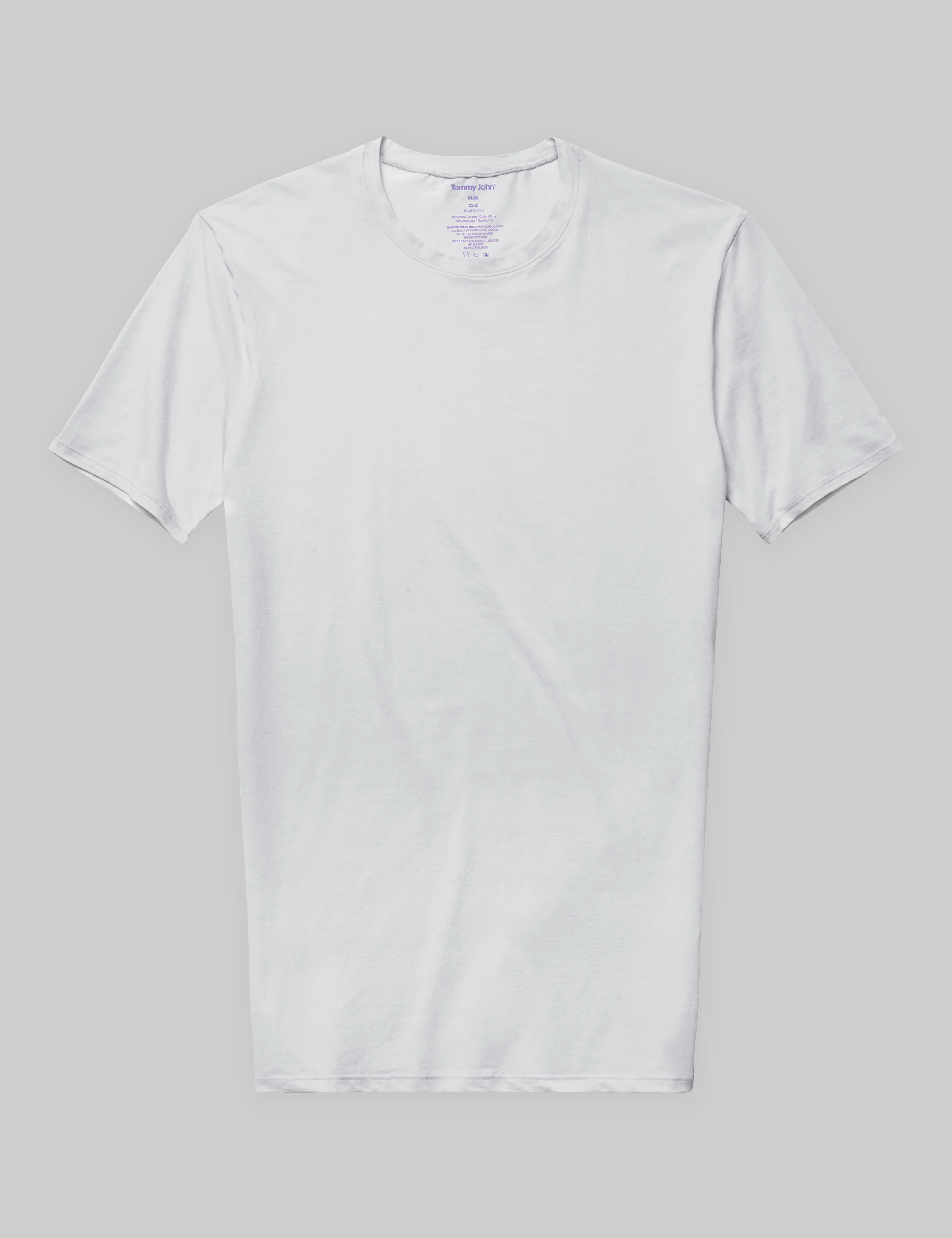 Cool Cotton Crew Neck Stay-Tucked Undershirt - Image 3