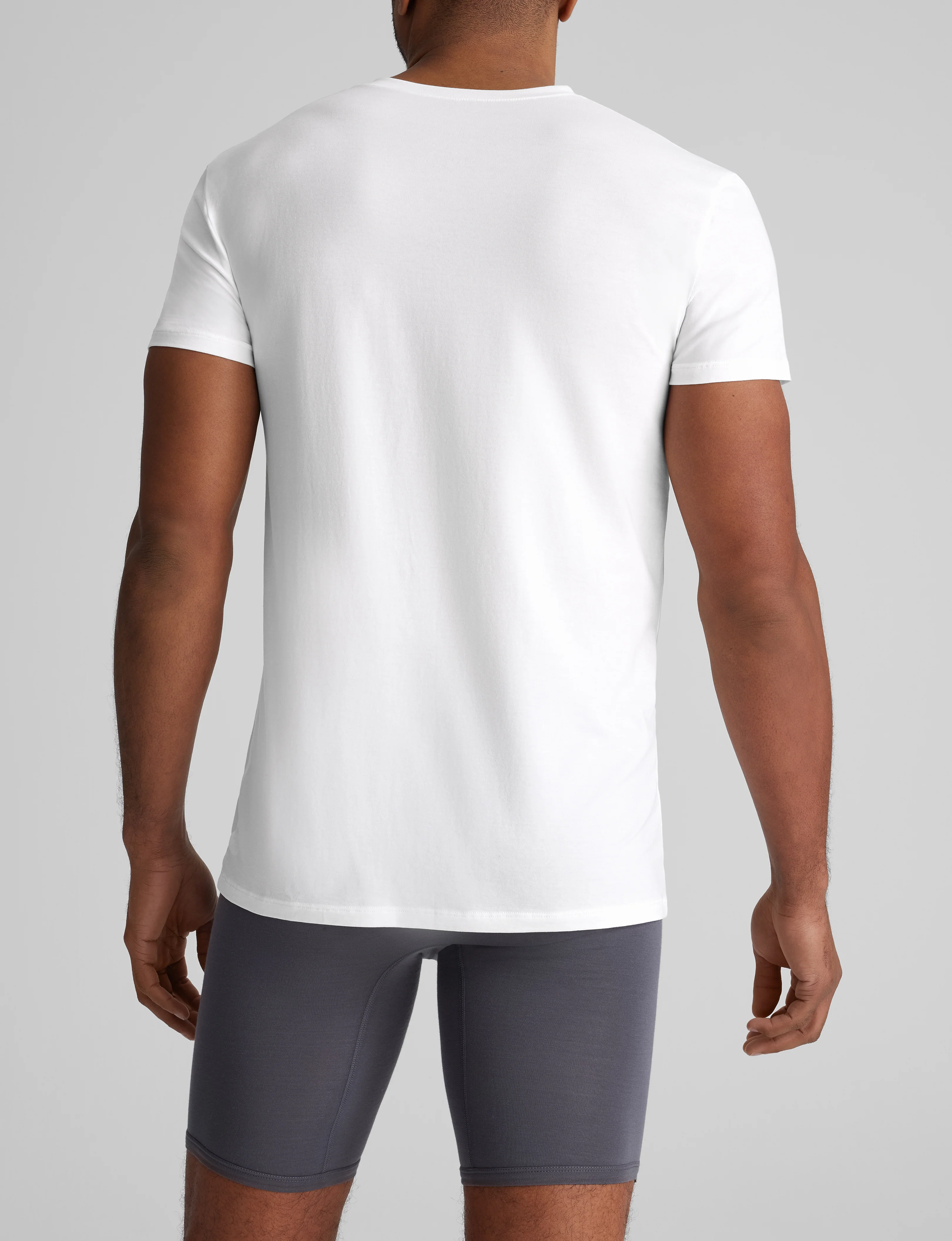 Cool Cotton High V-Neck Modern Fit Undershirt (6-Pack) - Image 7