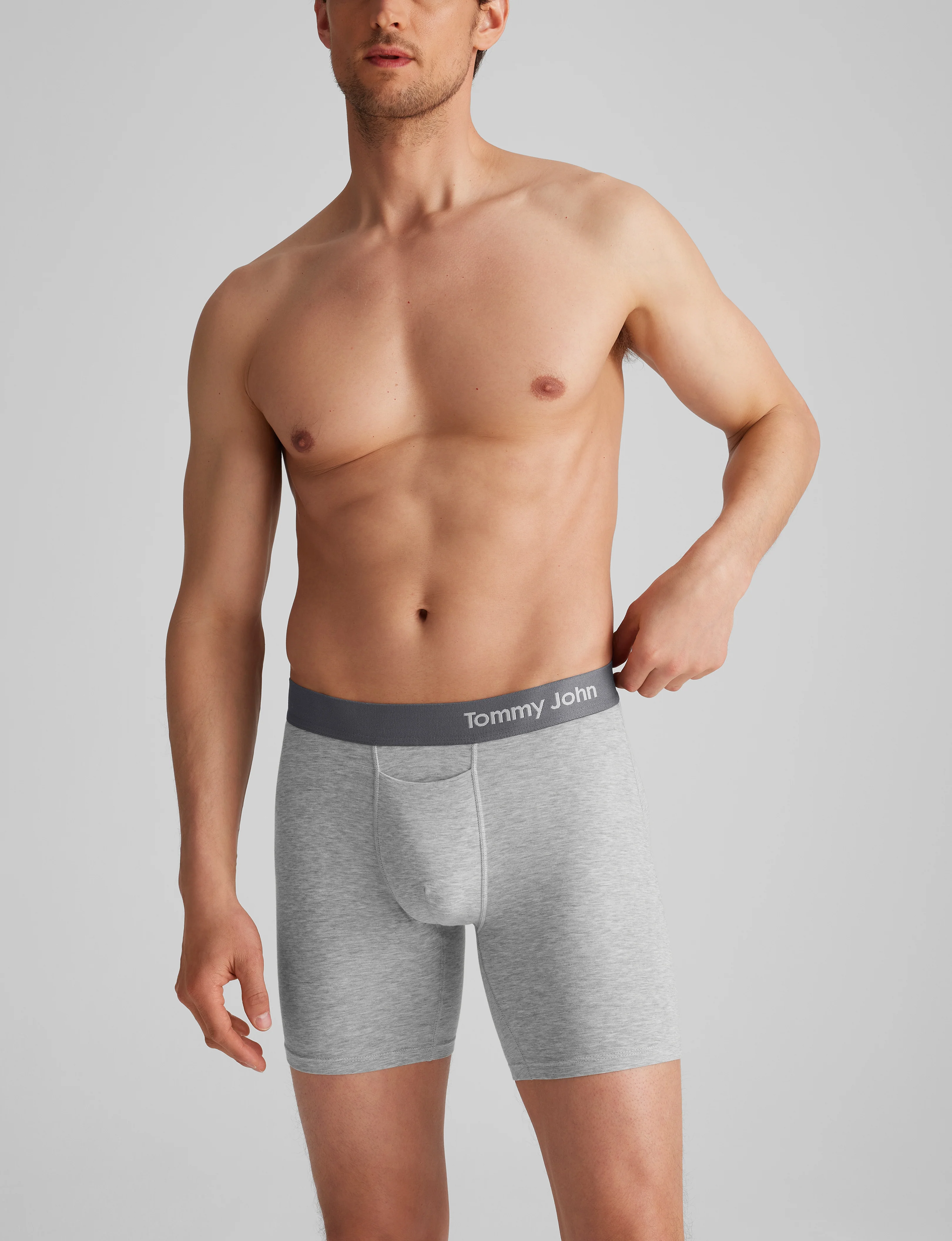 Cool Cotton Mid-Length Boxer Brief 6" - Image 19