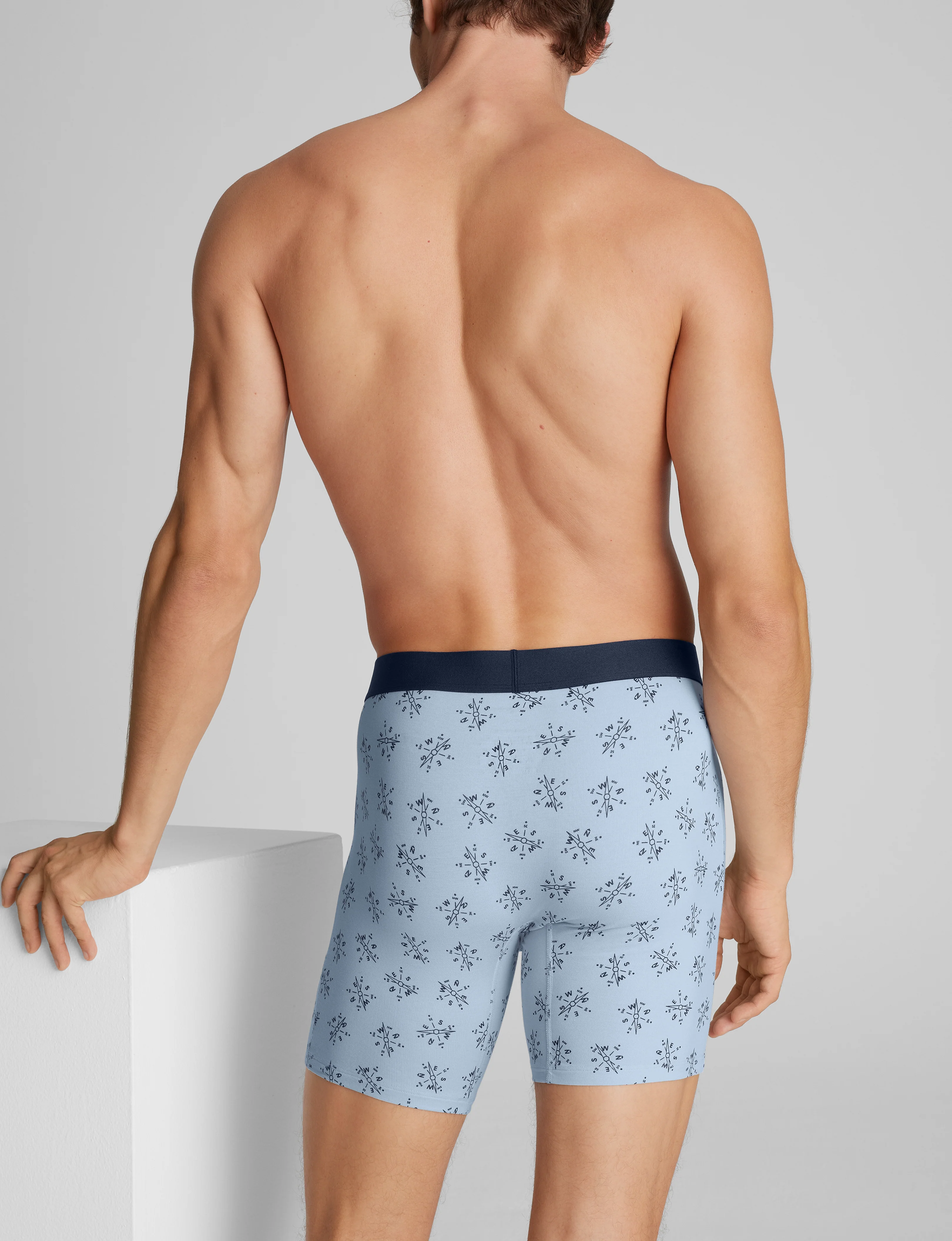 Cool Cotton Mid-Length Boxer Brief 6" (3-Pack) - Image 31