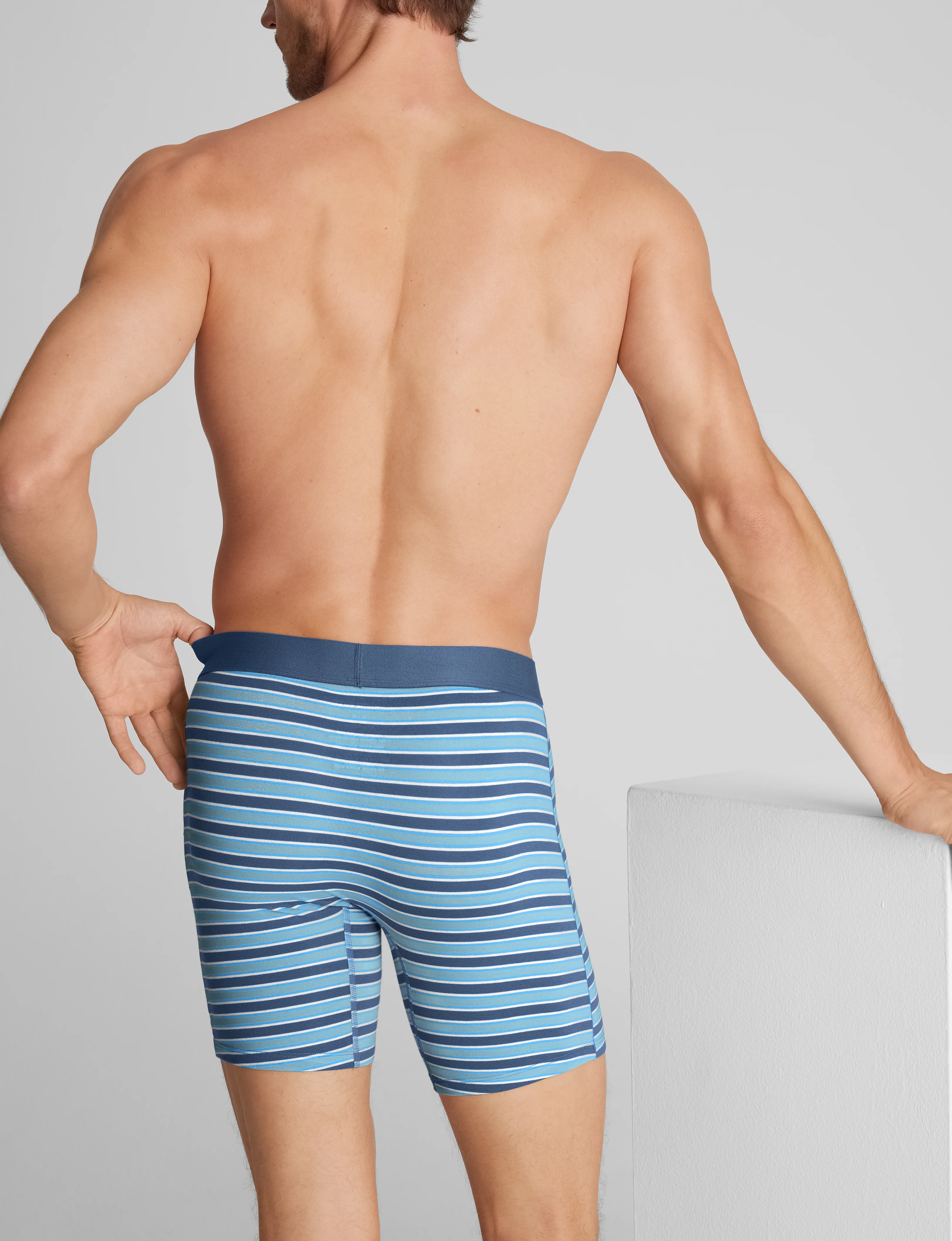 Cool Cotton Mid-Length Boxer Brief 6" (3-Pack) - Image 33