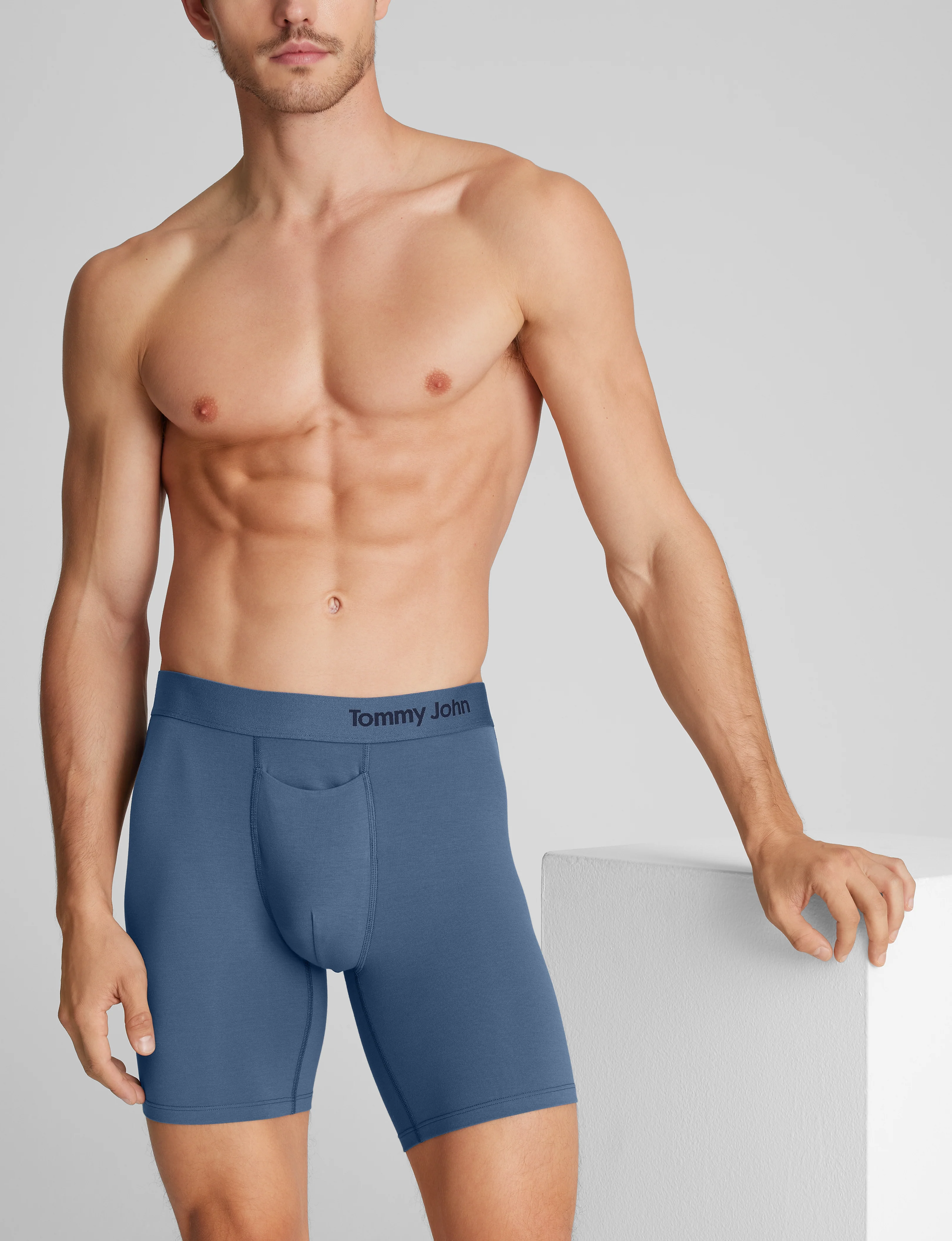 Cool Cotton Mid-Length Boxer Brief 6" (3-Pack) - Image 34