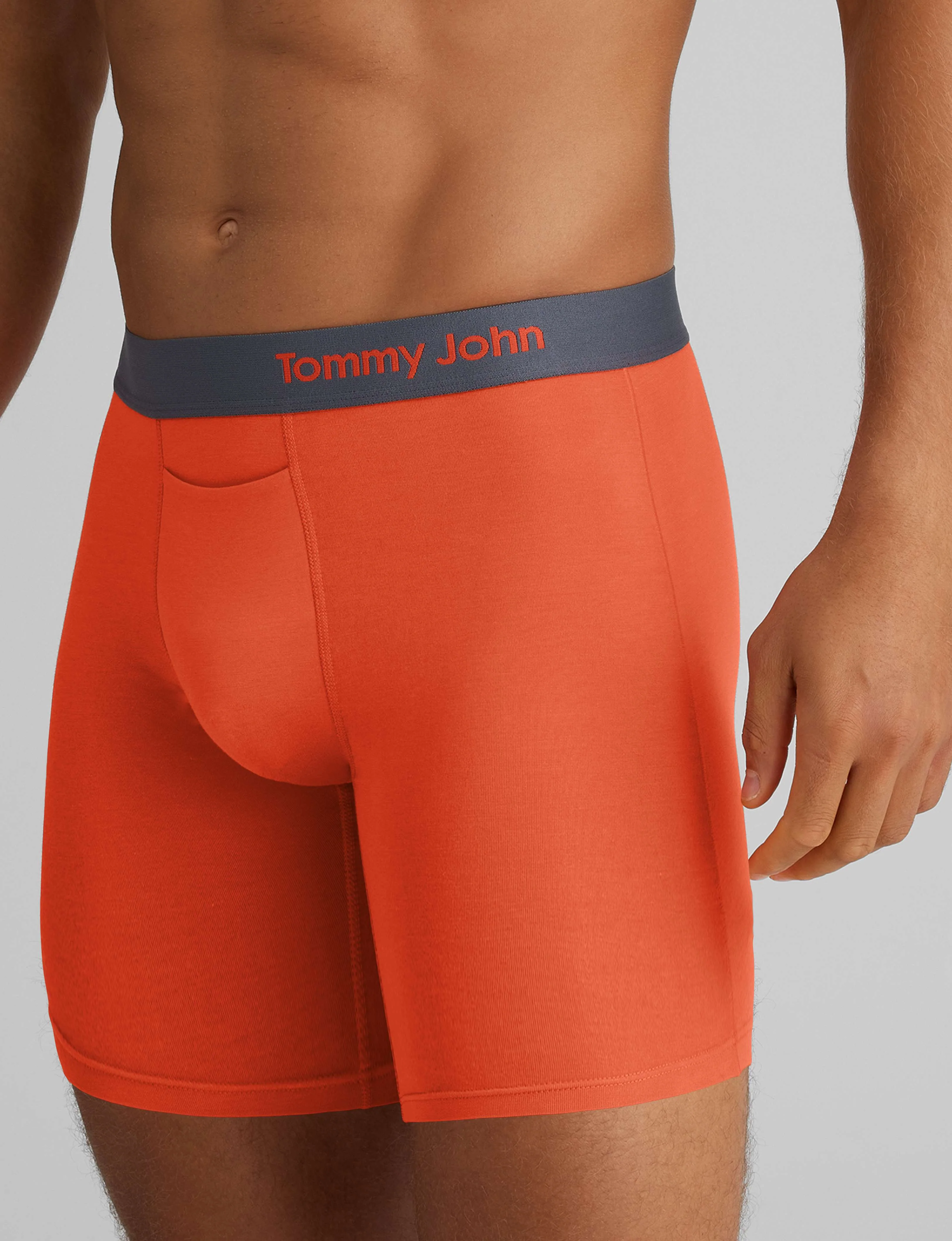 Cool Cotton Mid-Length Boxer Brief 6" - Image 38