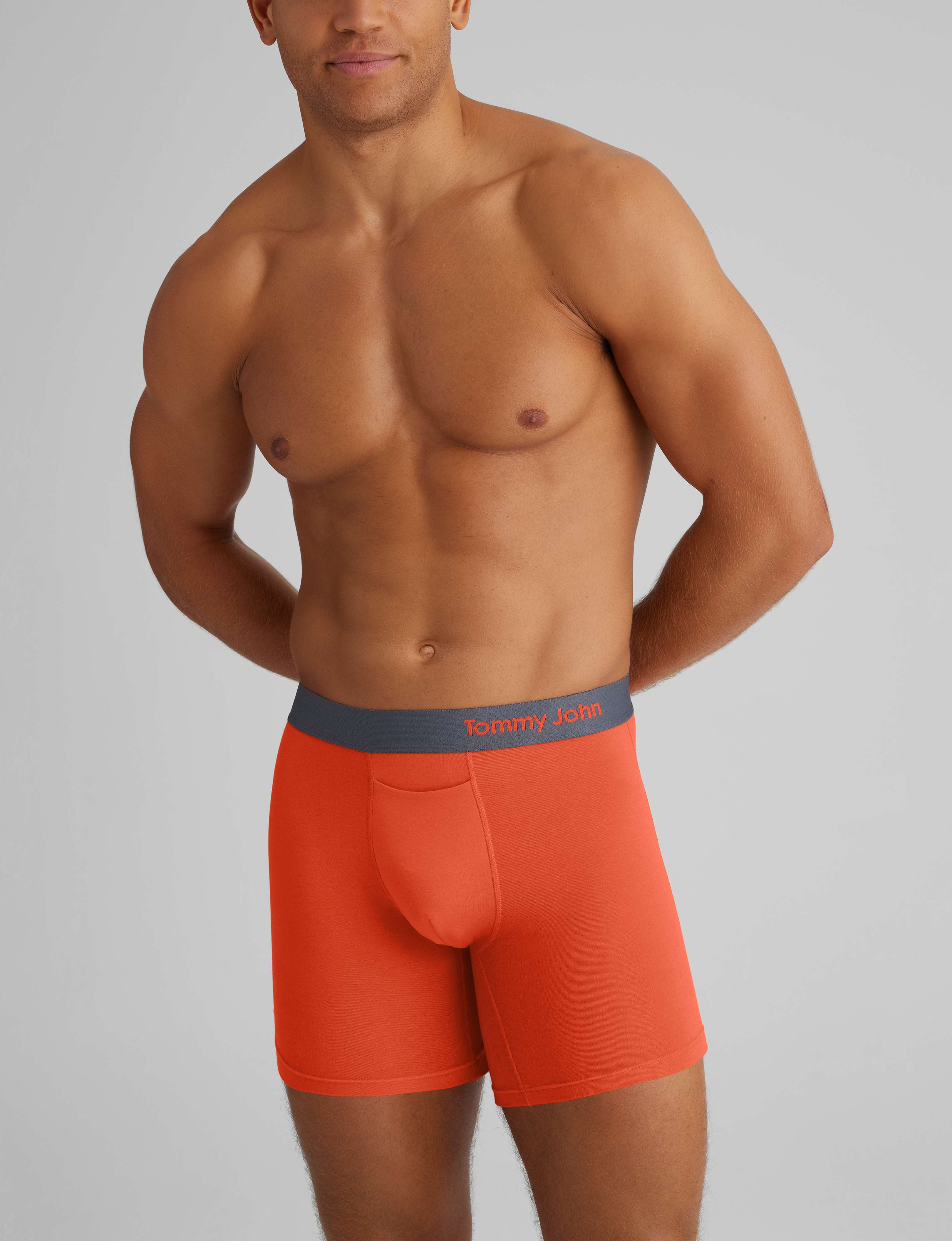 Cool Cotton Mid-Length Boxer Brief 6" - Image 39