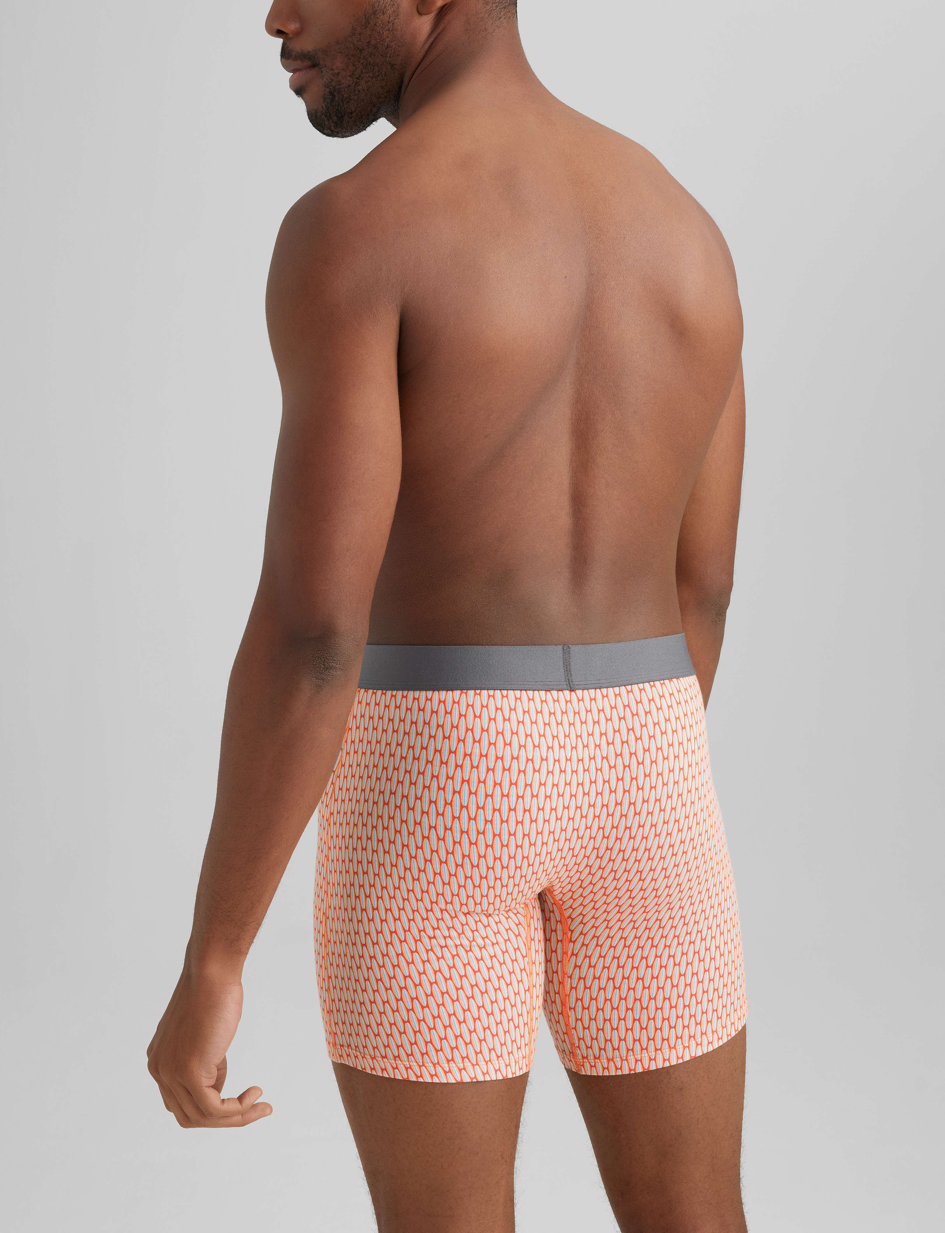 Cool Cotton Mid-Length Boxer Brief 6" - Image 43