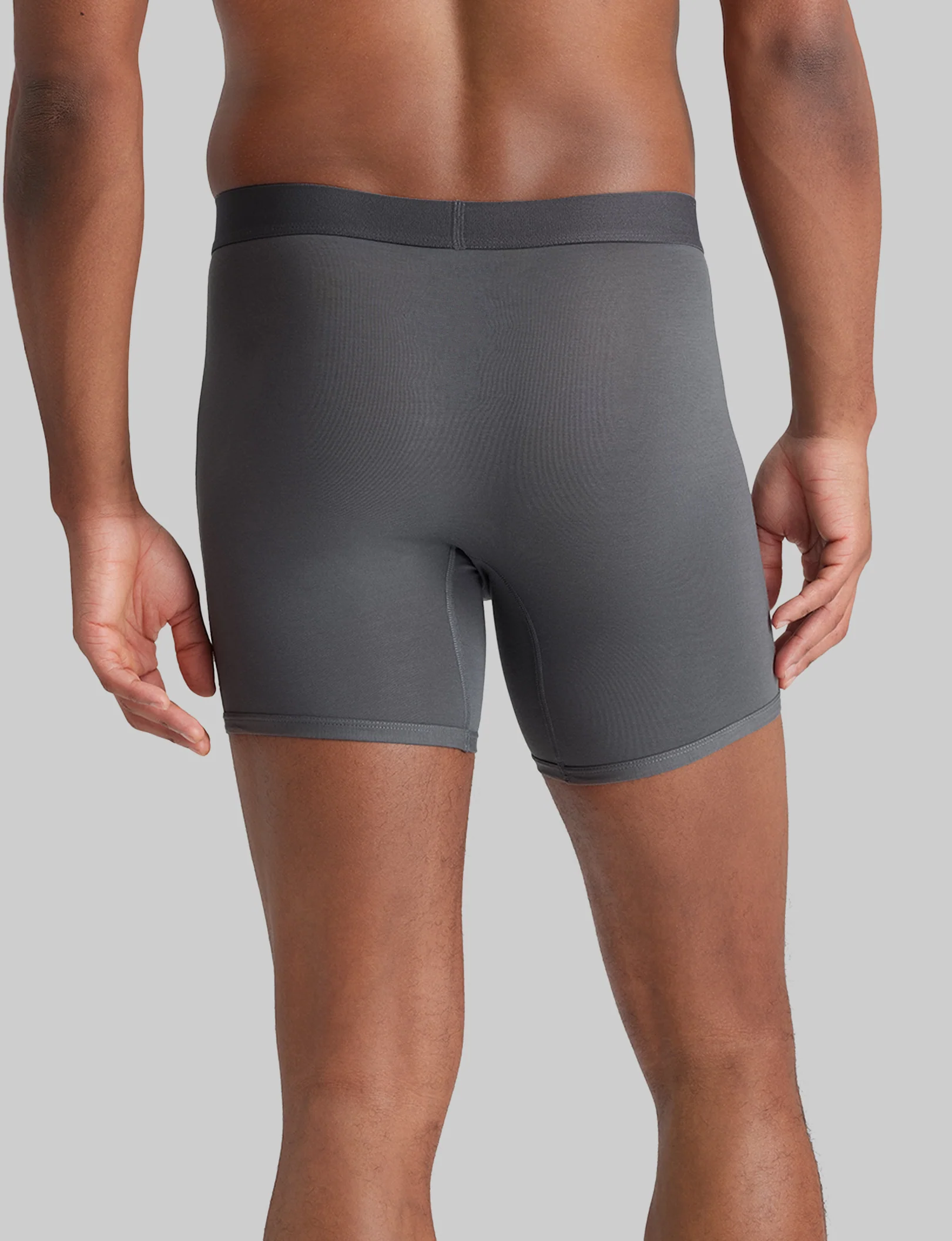 Cool Cotton Mid-Length Boxer Brief 6" (6-Pack) - Image 16