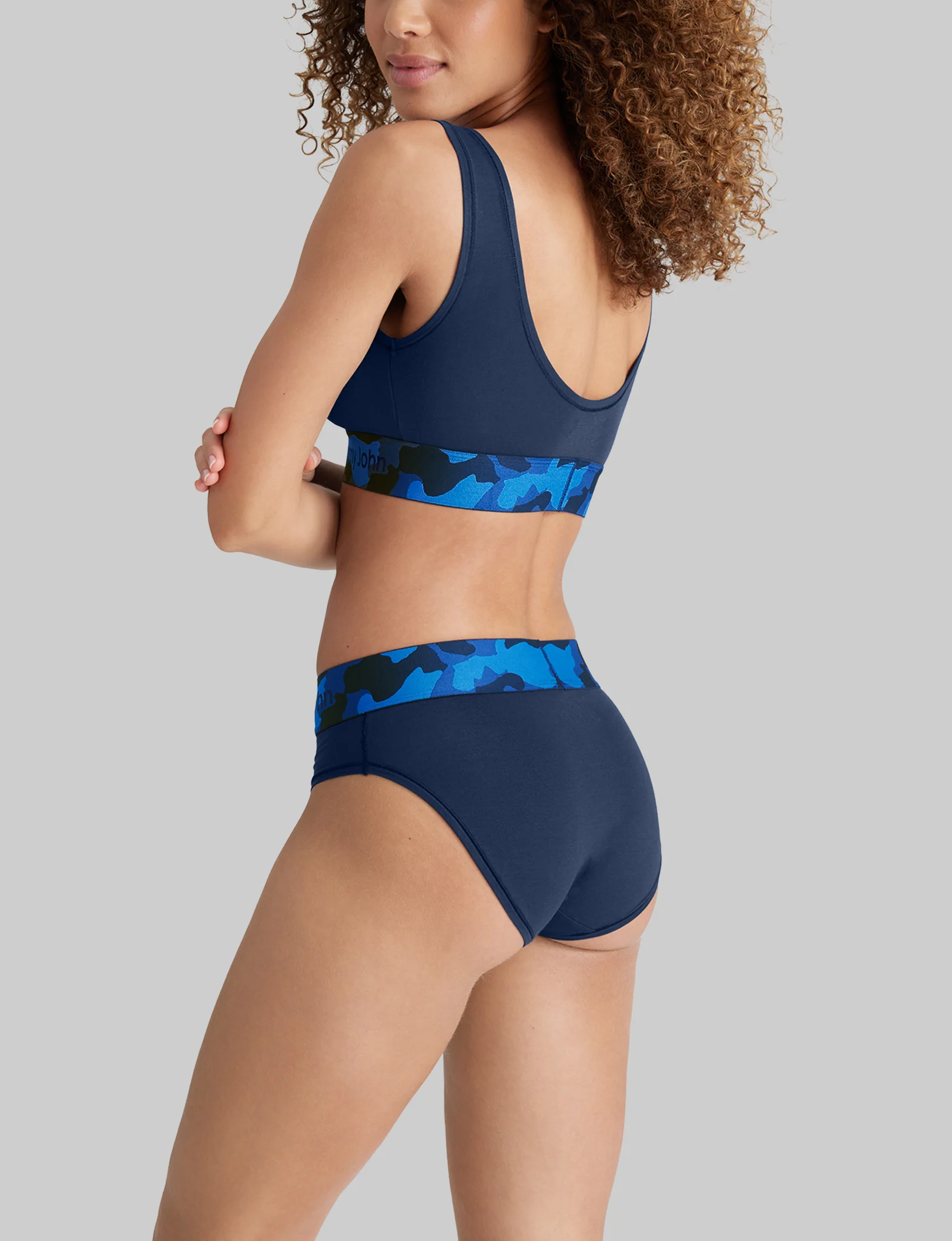 Cool Cotton Scoop Bralette - Image 24