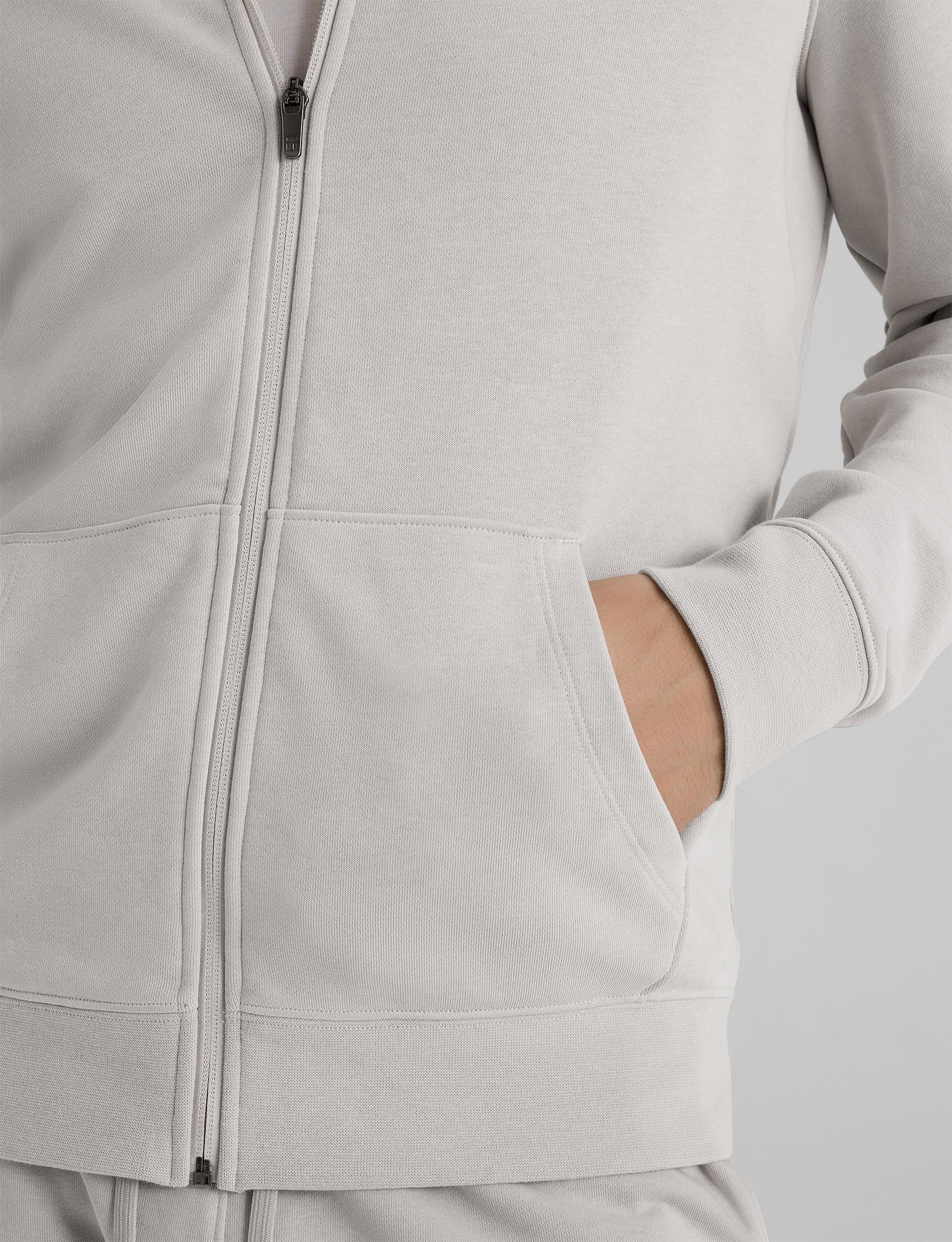 French Terry Full Zip Hoodie - Image 9