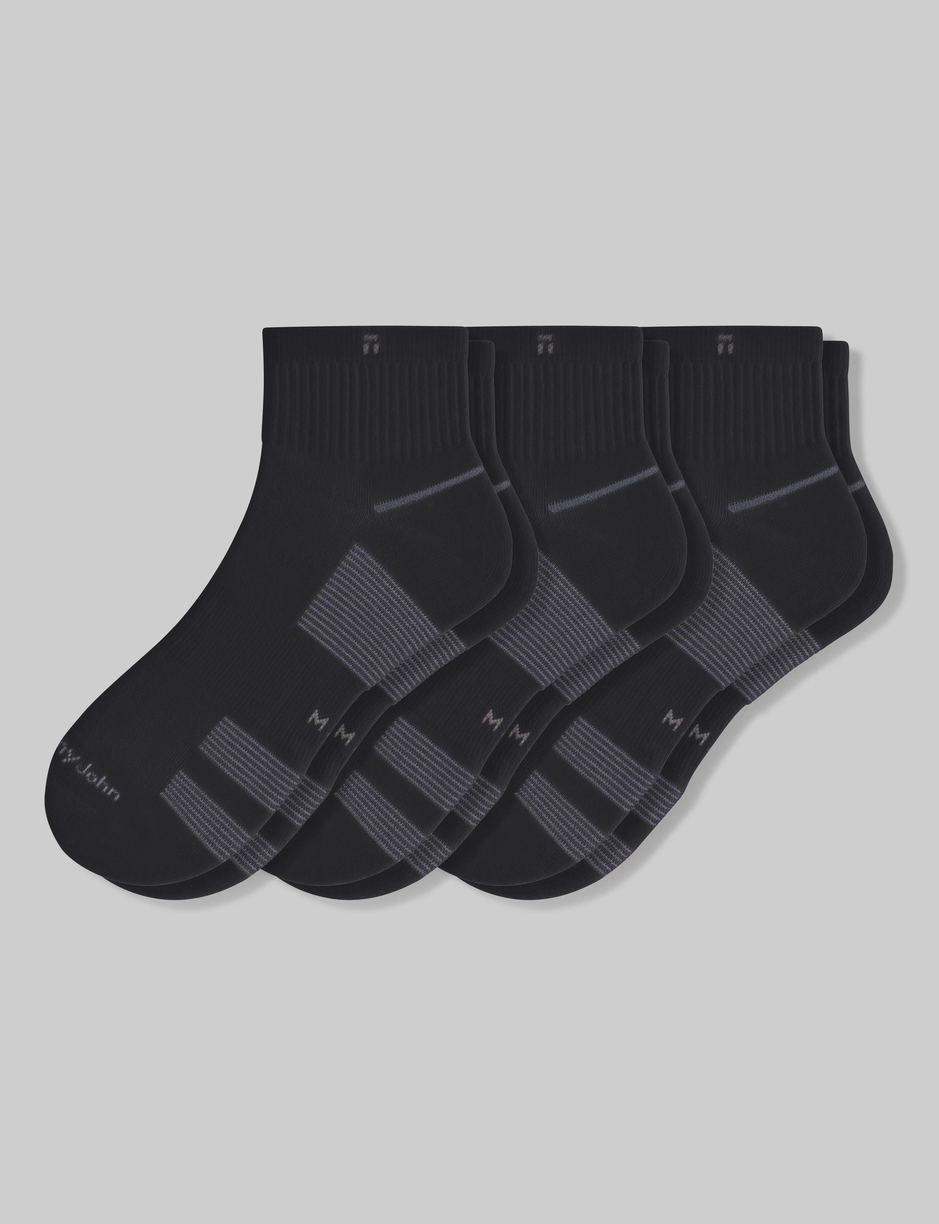 Performance Quarter Crew Sock (3-Pack) - Image 3