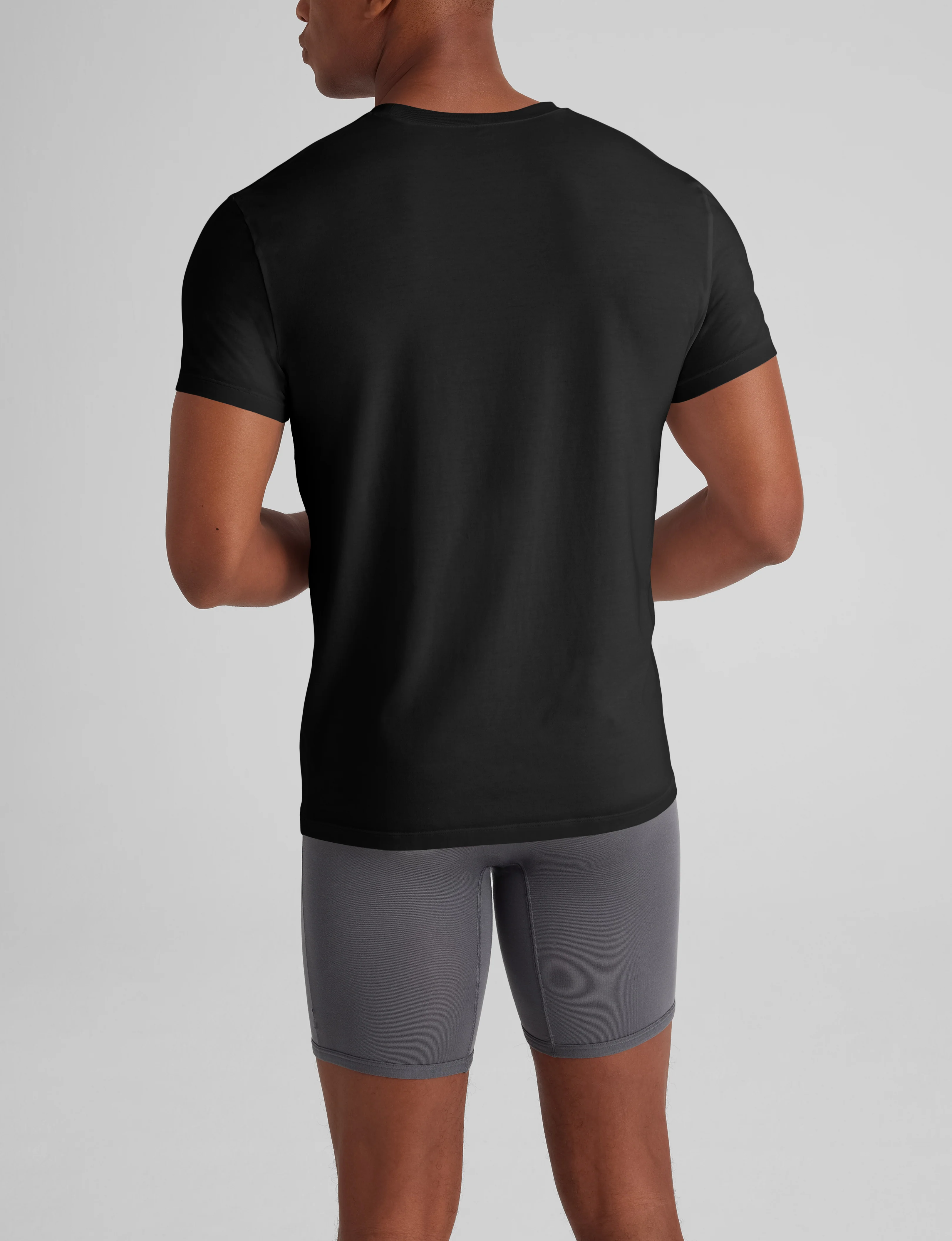 Second Skin Crew Neck Modern Fit Undershirt - Image 5