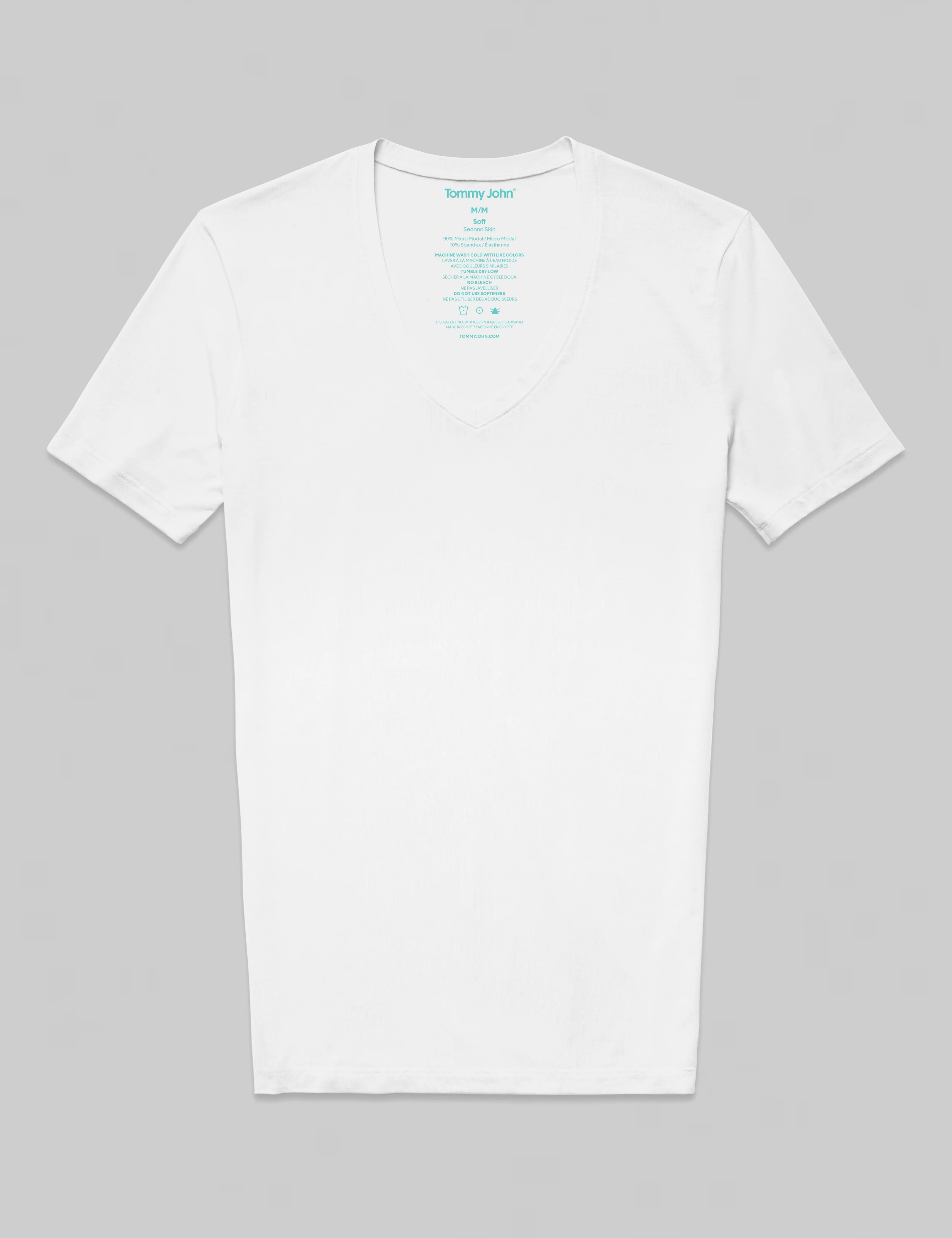 Second Skin Deep V-Neck Stay-Tucked Undershirt - Image 12