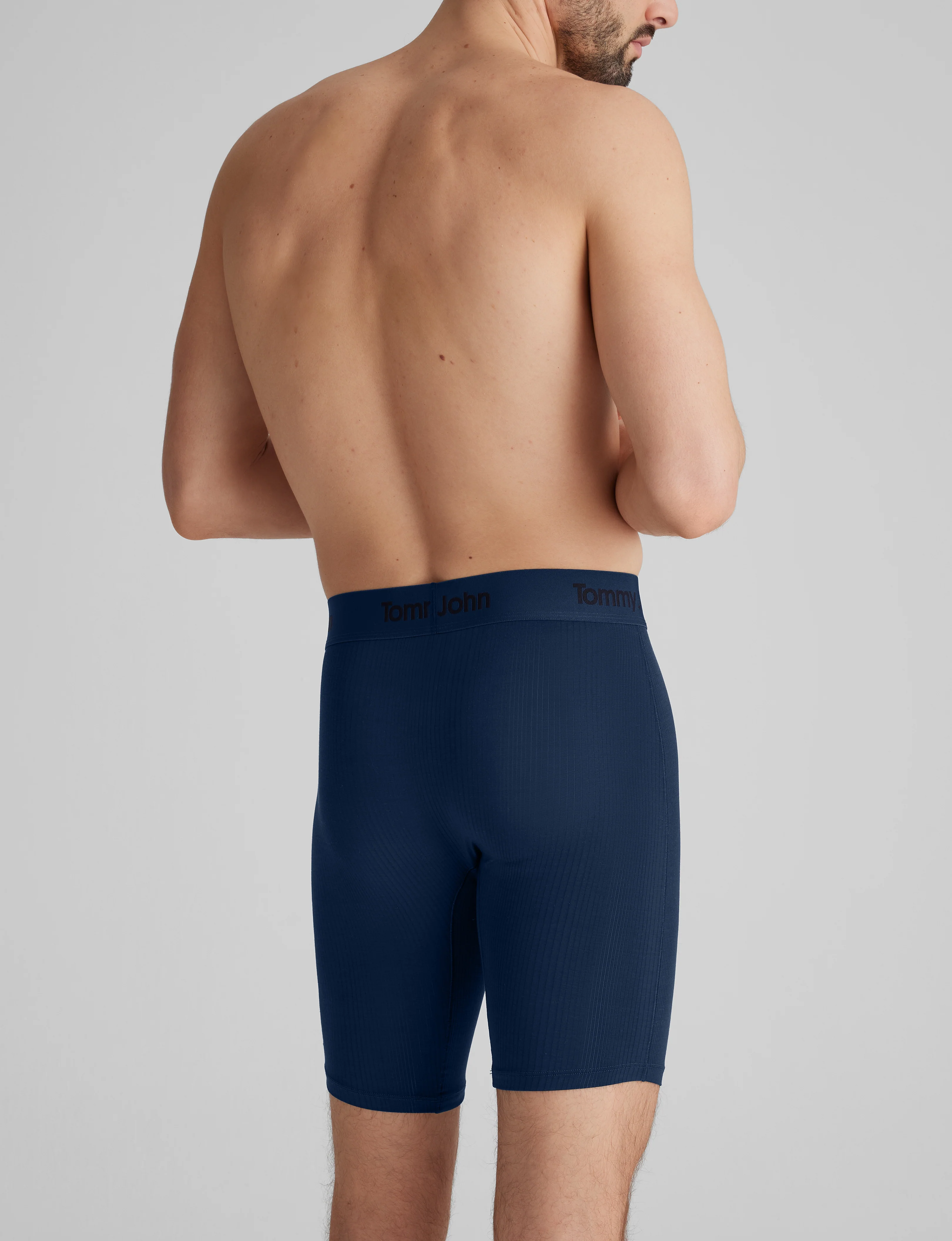 Second Skin Luxe Rib Boxer Brief 8" (3-Pack) - Image 14