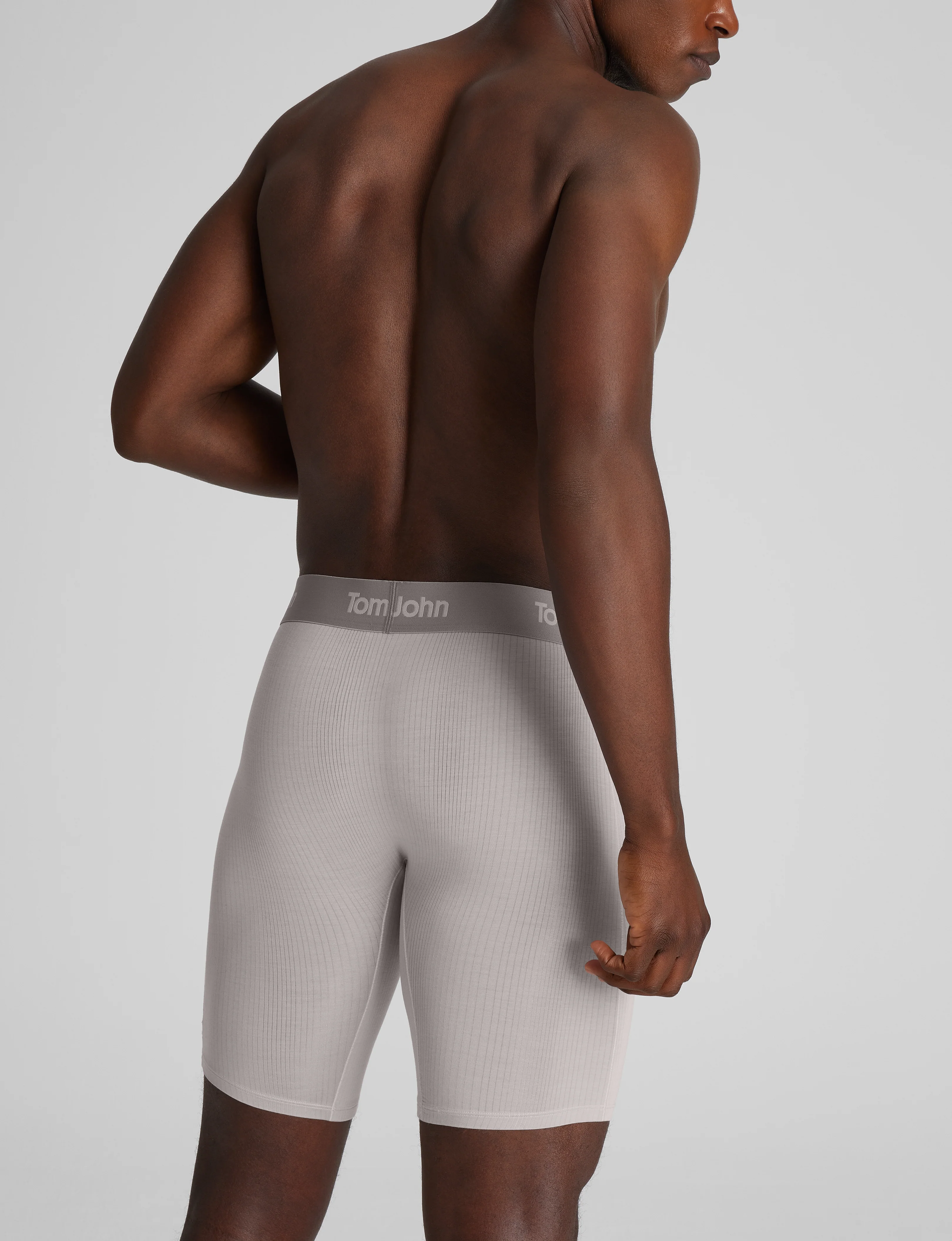 Second Skin Luxe Rib Boxer Brief 8" (3-Pack) - Image 8
