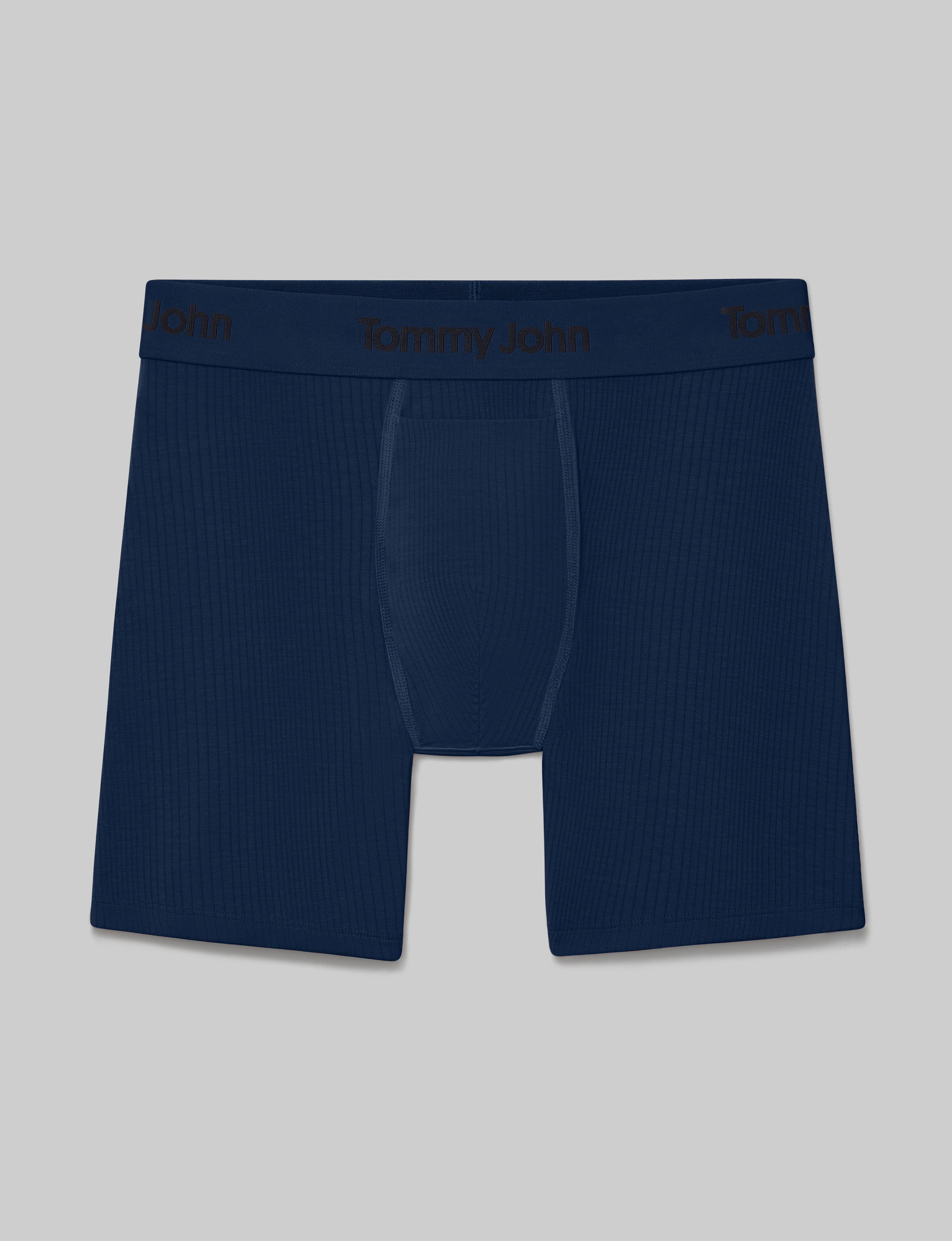 Second Skin Luxe Rib Mid-Length Boxer Brief 6" - Image 9