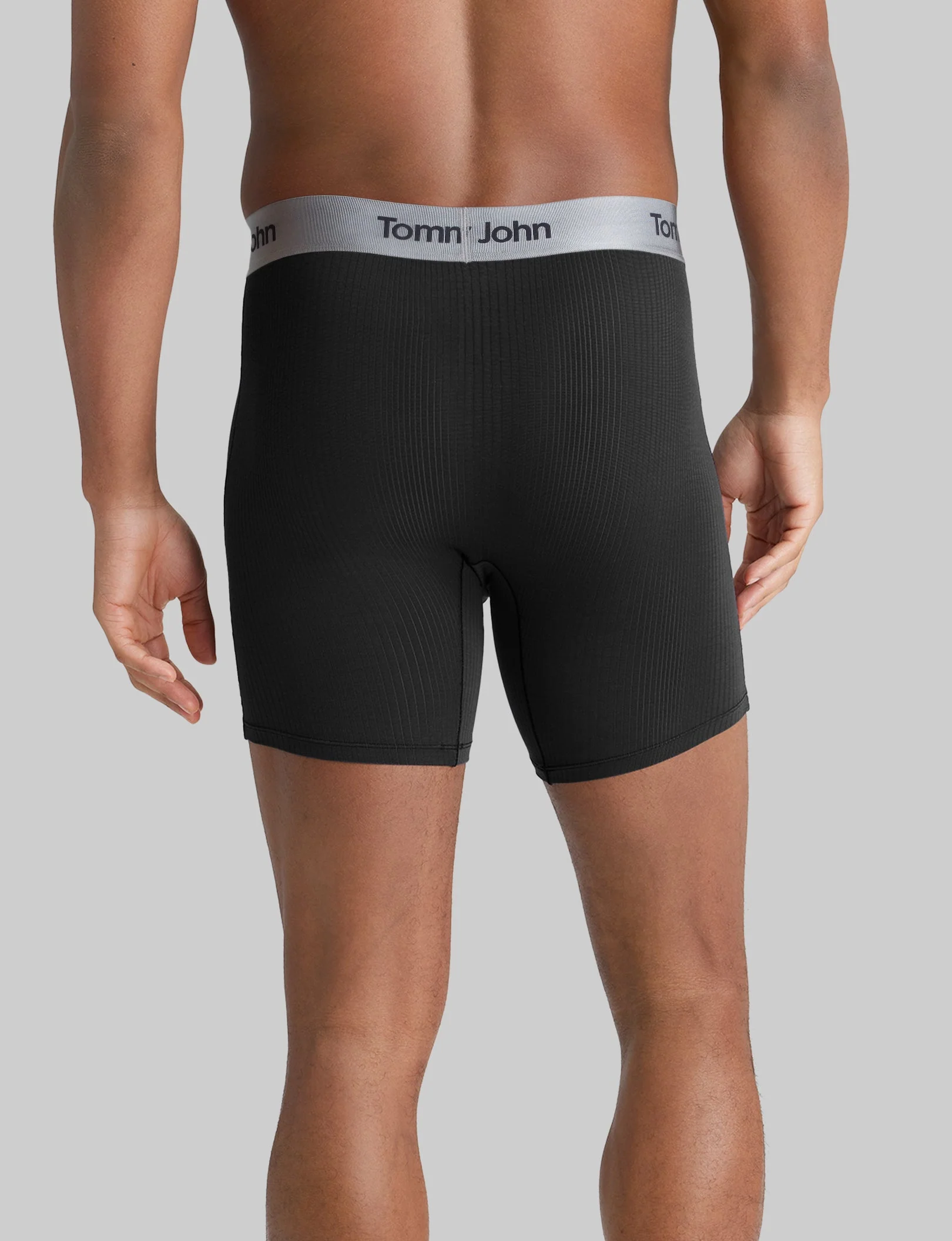 Second Skin Luxe Rib Mid-Length Boxer Brief 6" - Image 19