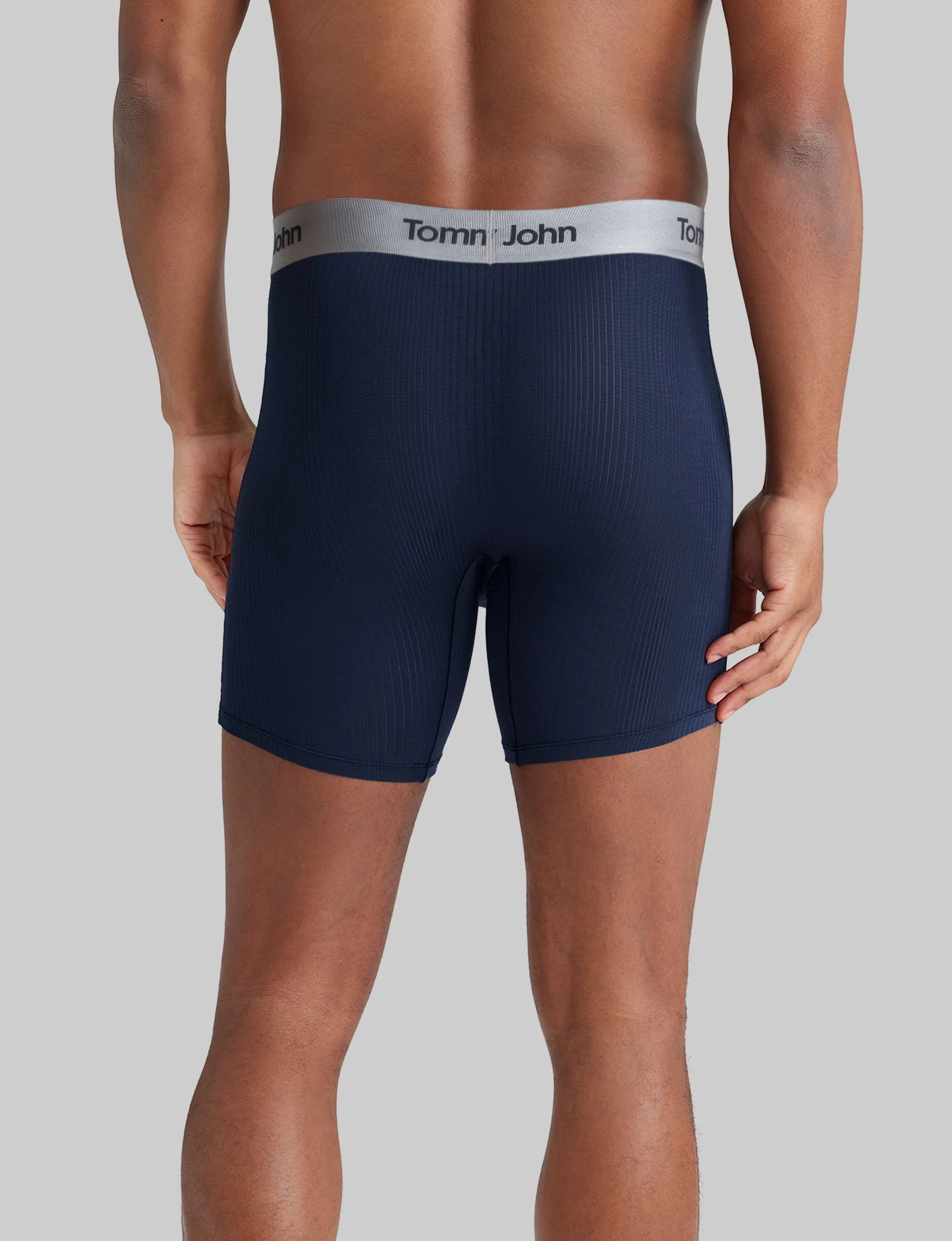 Second Skin Luxe Rib Mid-Length Boxer Brief 6" - Image 25
