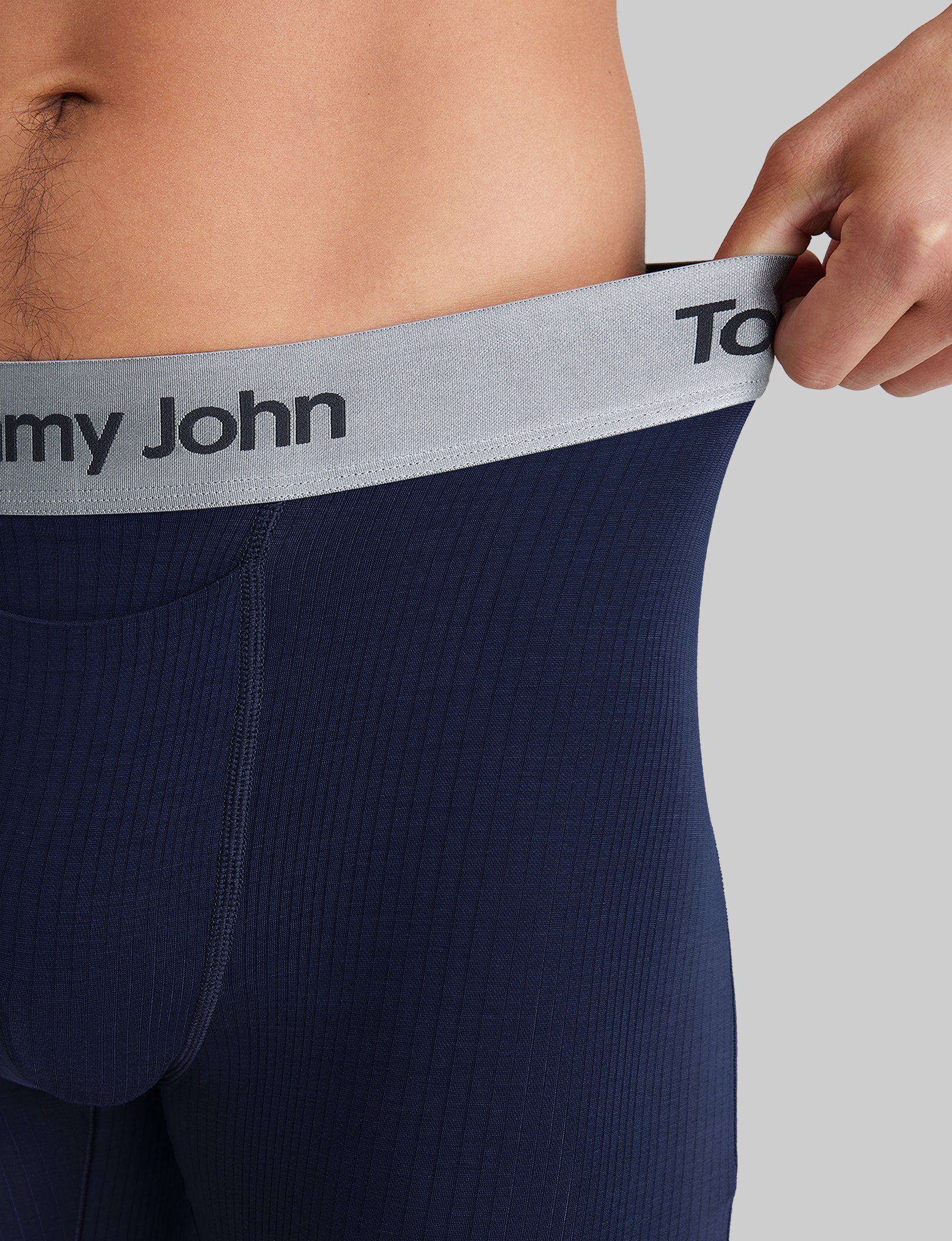 Second Skin Luxe Rib Mid-Length Boxer Brief 6" - Image 26
