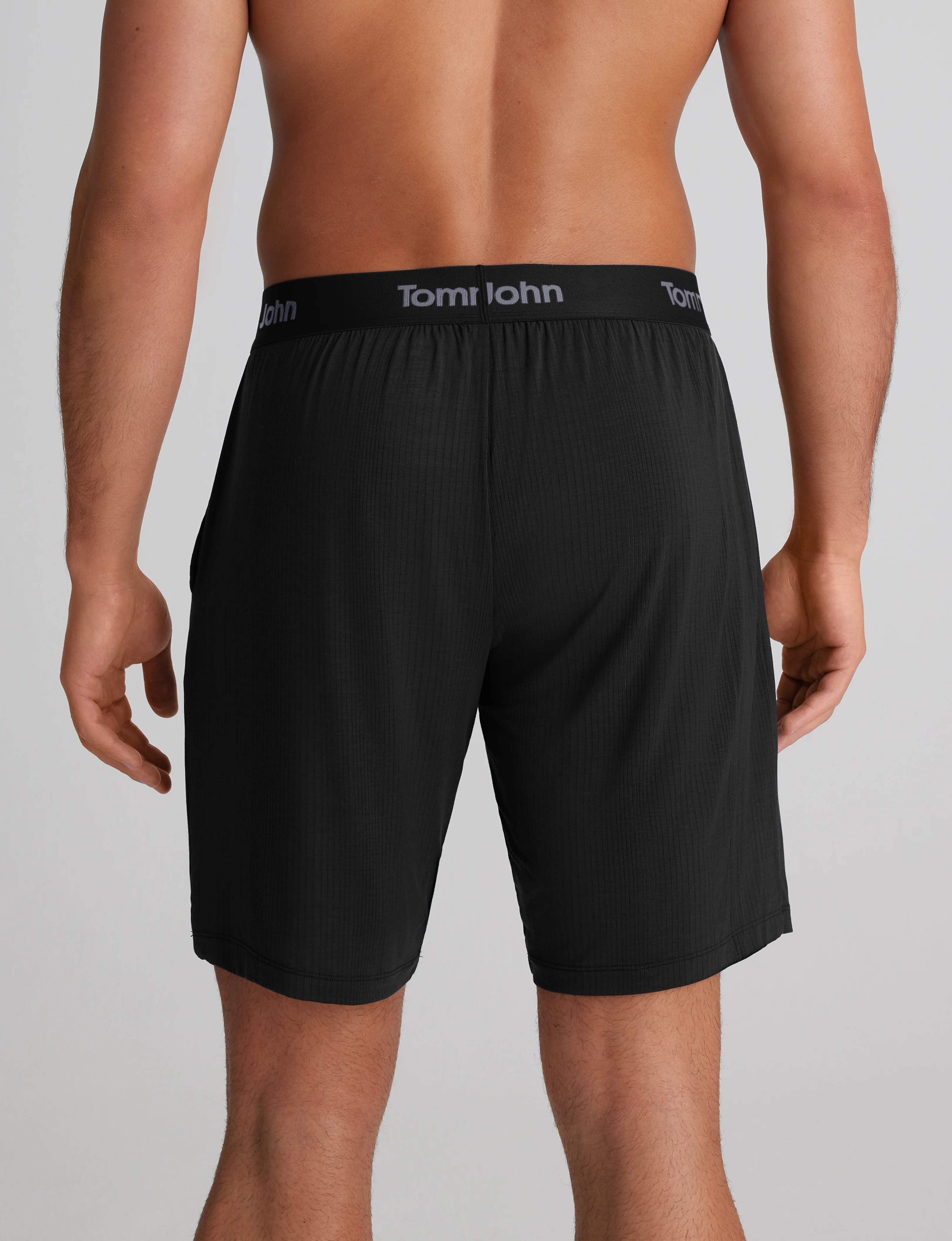 Second Skin Luxe Rib Sleep Tee & Short Set - Image 7