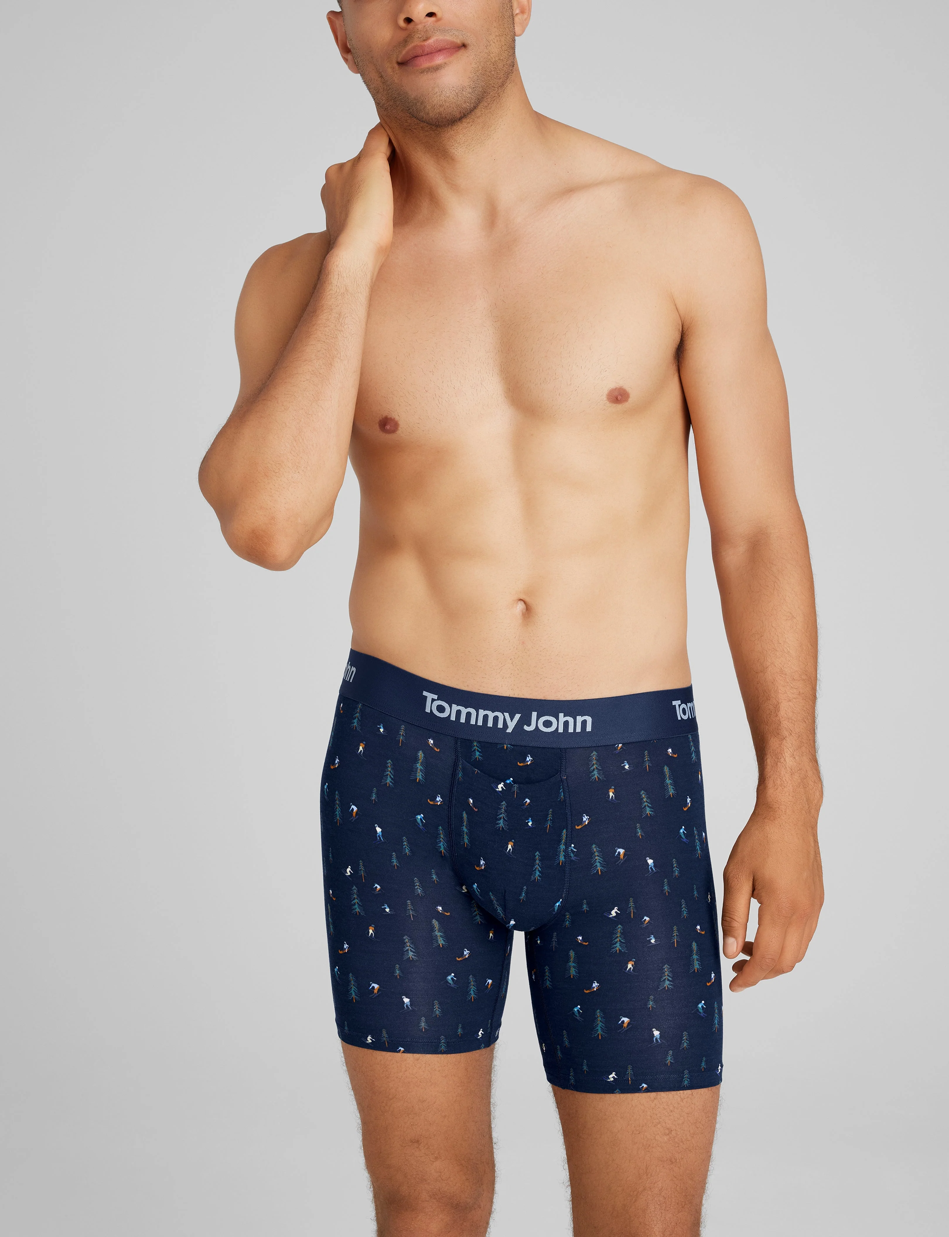Second Skin Mid-Length Boxer Brief 6" - Image 3