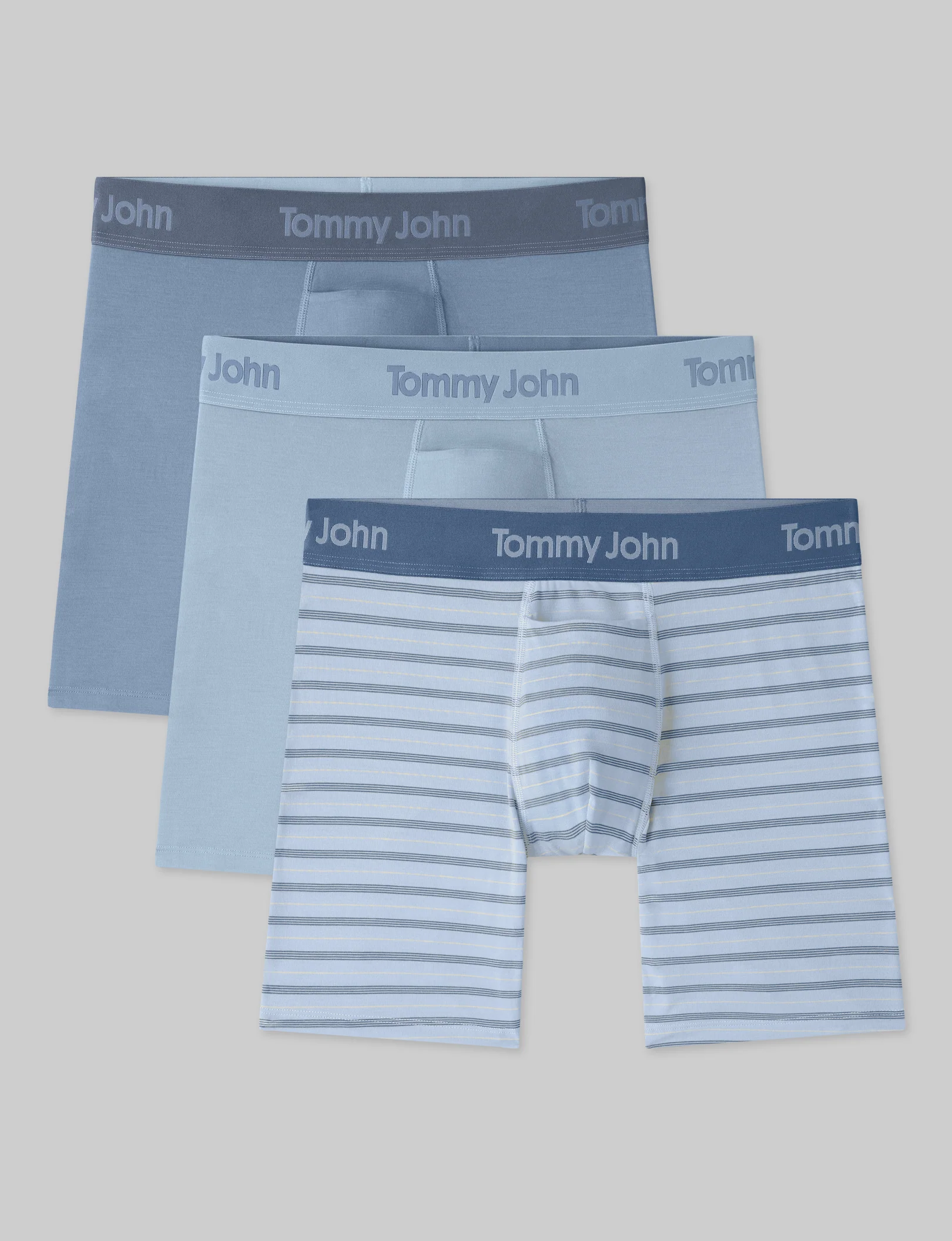 Second Skin Mid-Length Boxer Brief 6" (3-Pack) - Image 3