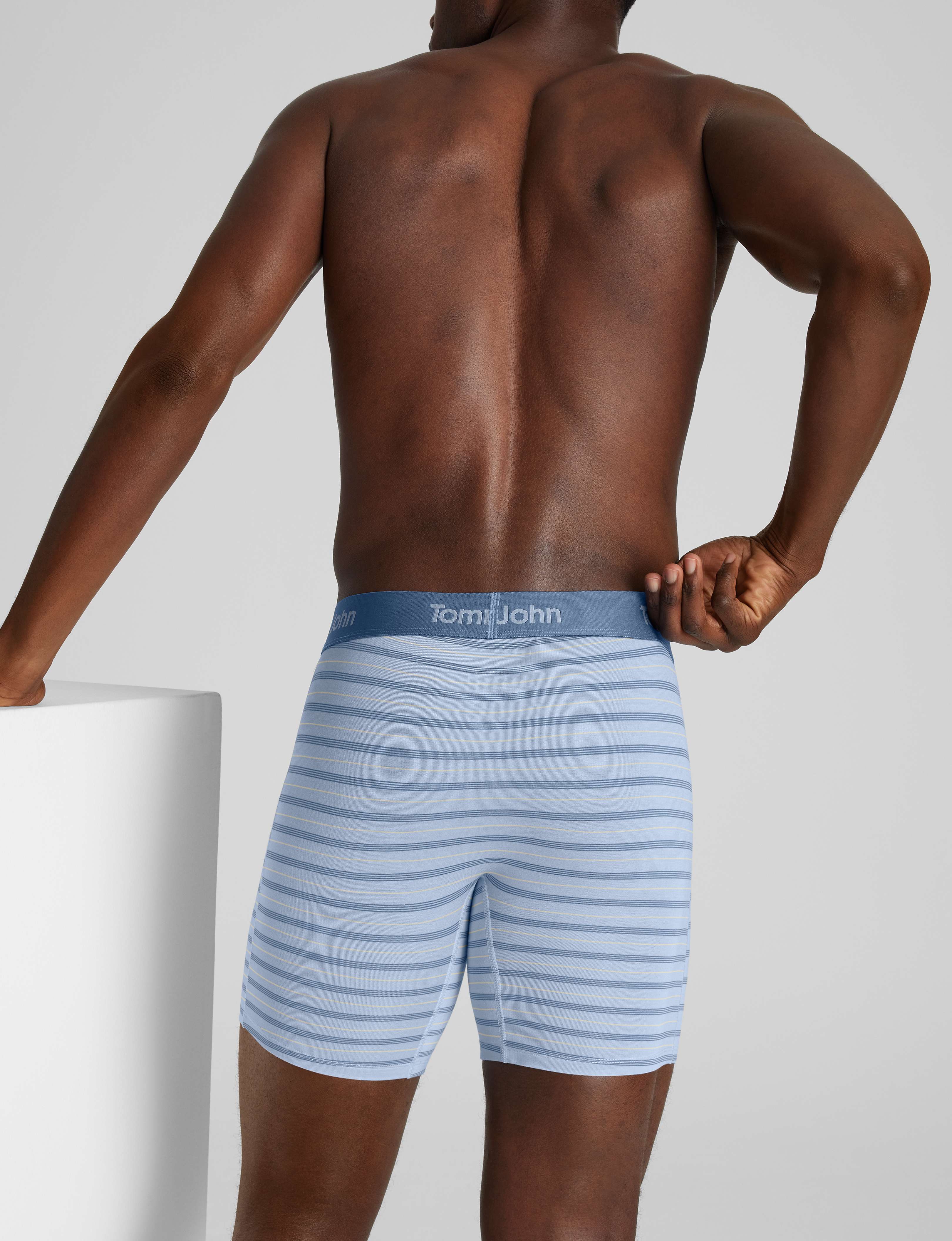 Second Skin Mid-Length Boxer Brief 6" (3-Pack) - Image 78