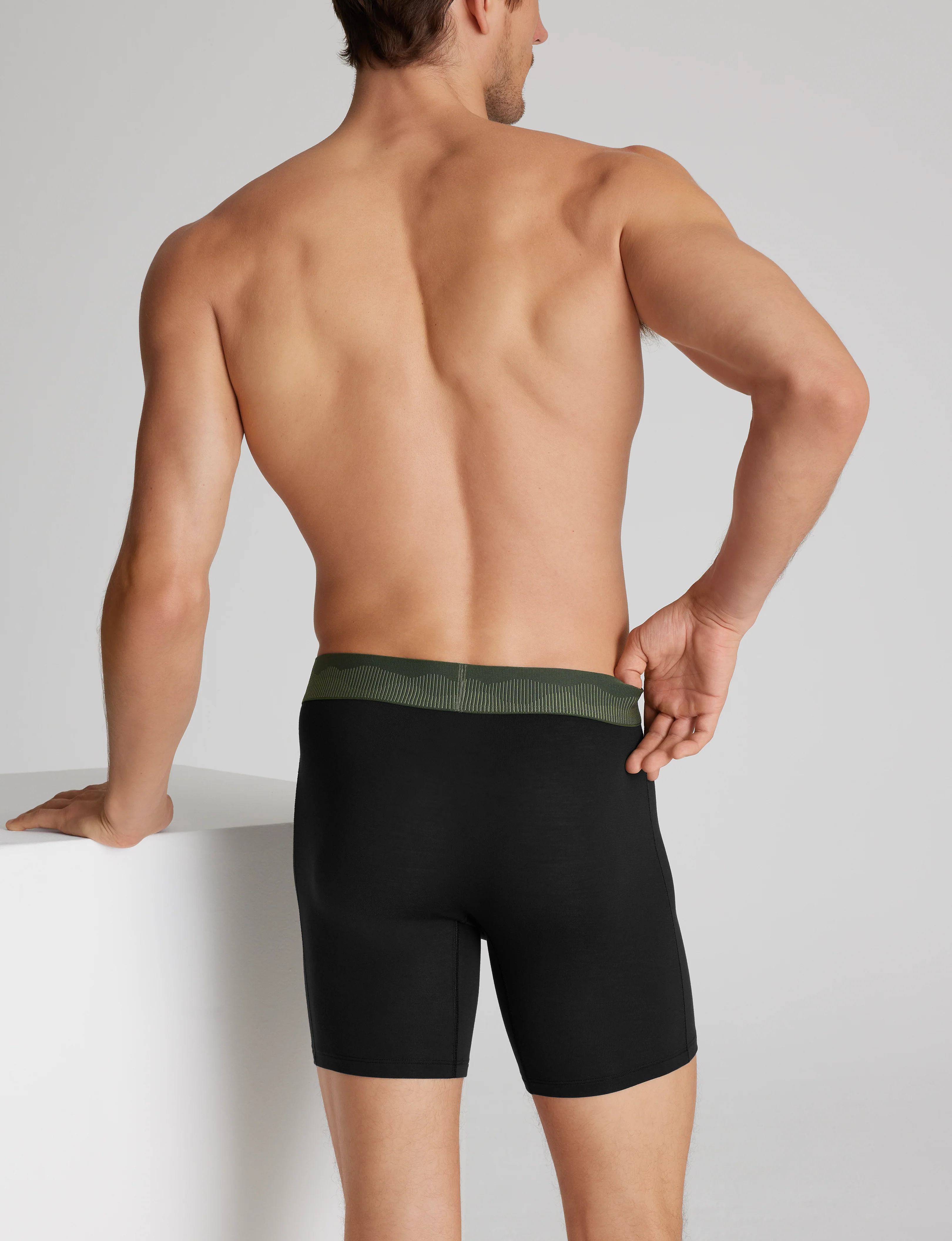 Second Skin Mid-Length Boxer Brief 6" (6-Pack) - Image 24
