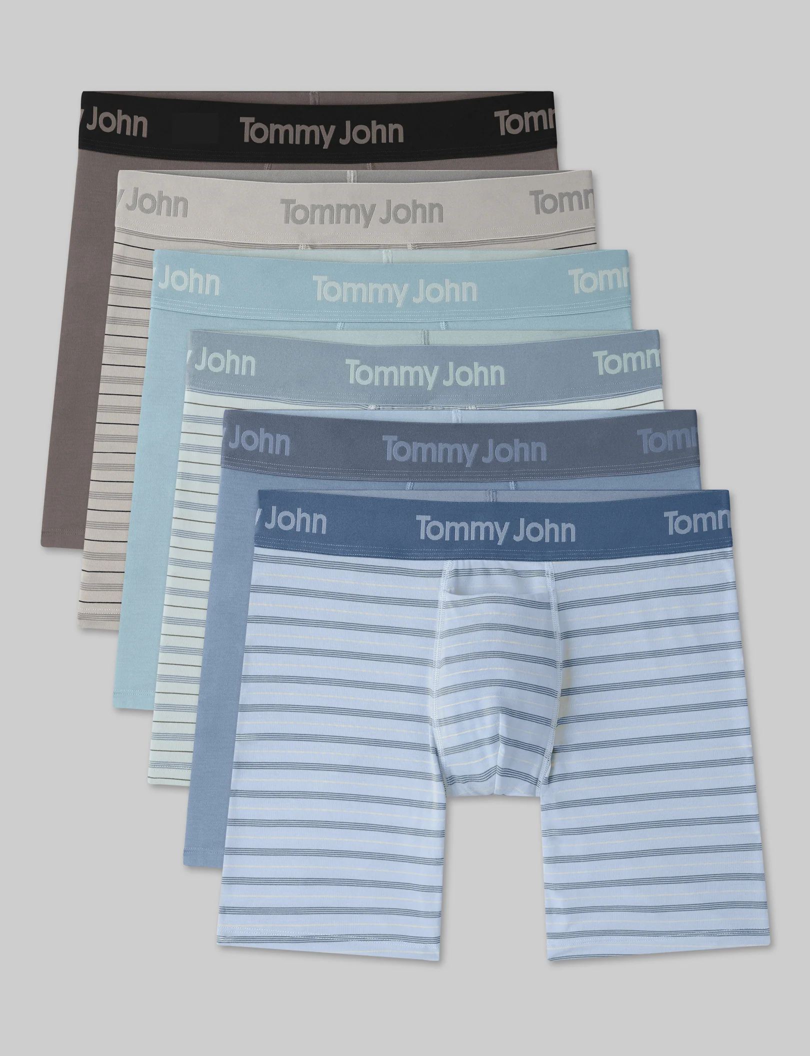 Second Skin Mid-Length Boxer Brief 6" (6-Pack) - Image 3