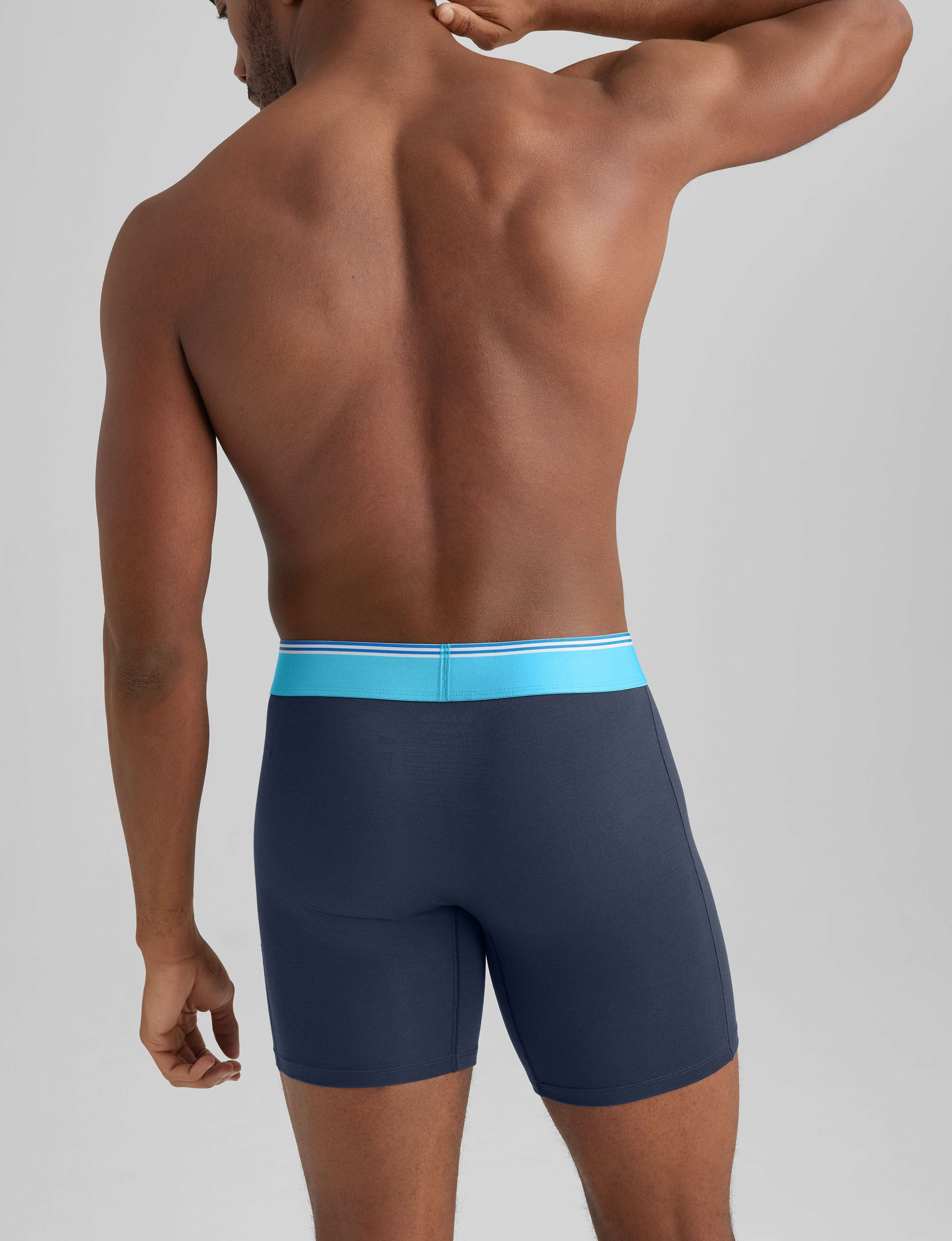 Second Skin Mid-Length Boxer Brief 6" - Image 102