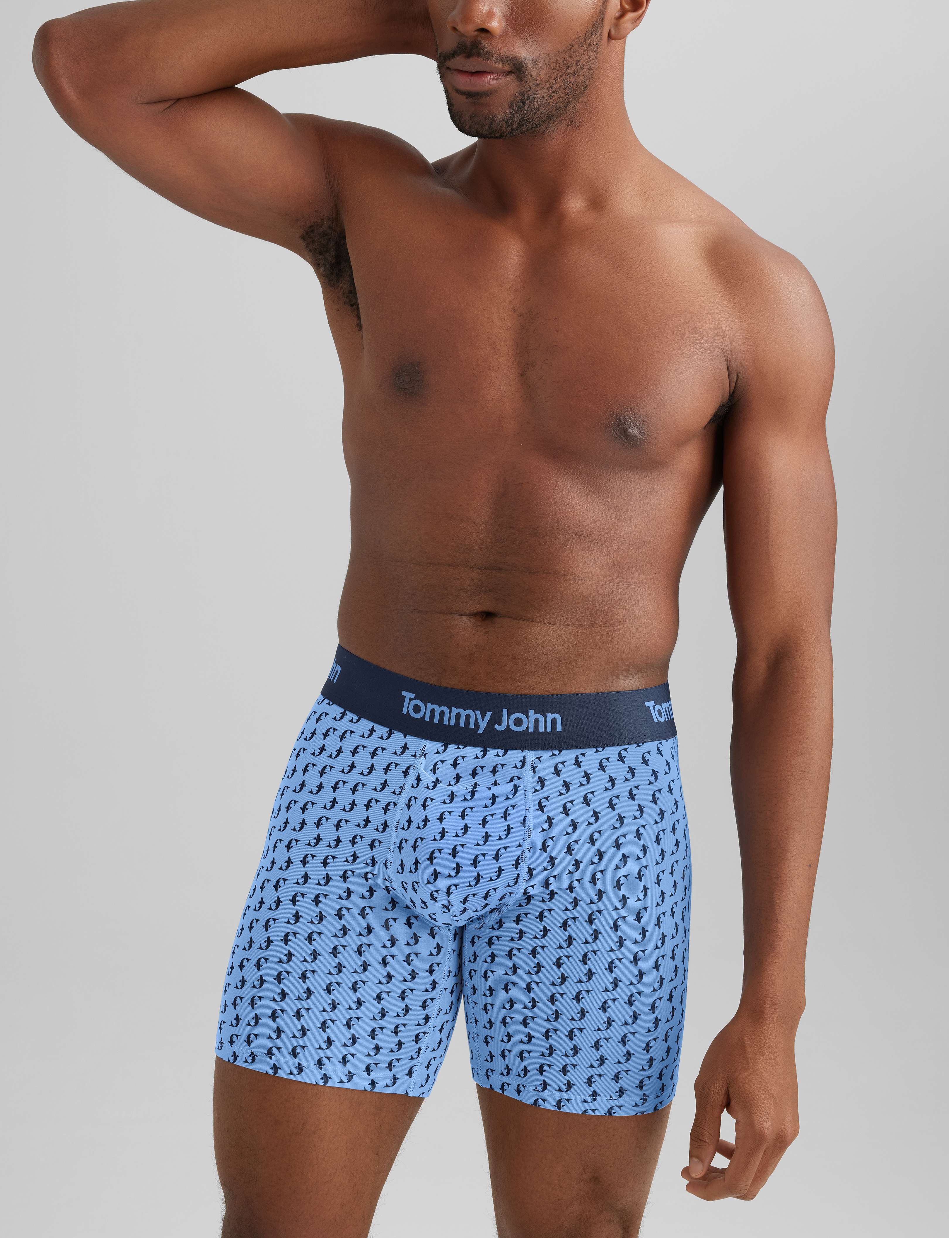 Second Skin Mid-Length Boxer Brief 6" - Image 104
