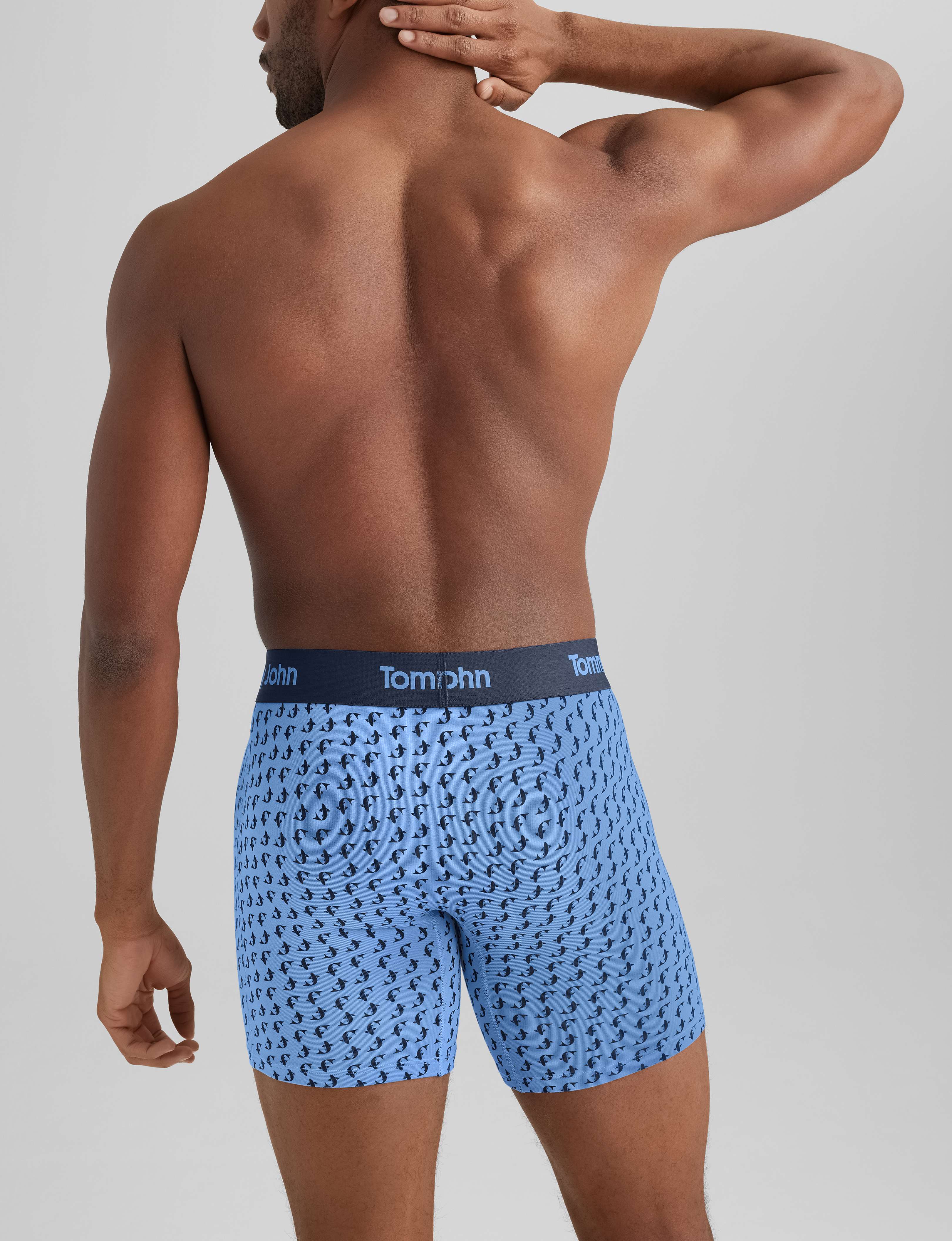 Second Skin Mid-Length Boxer Brief 6" - Image 106
