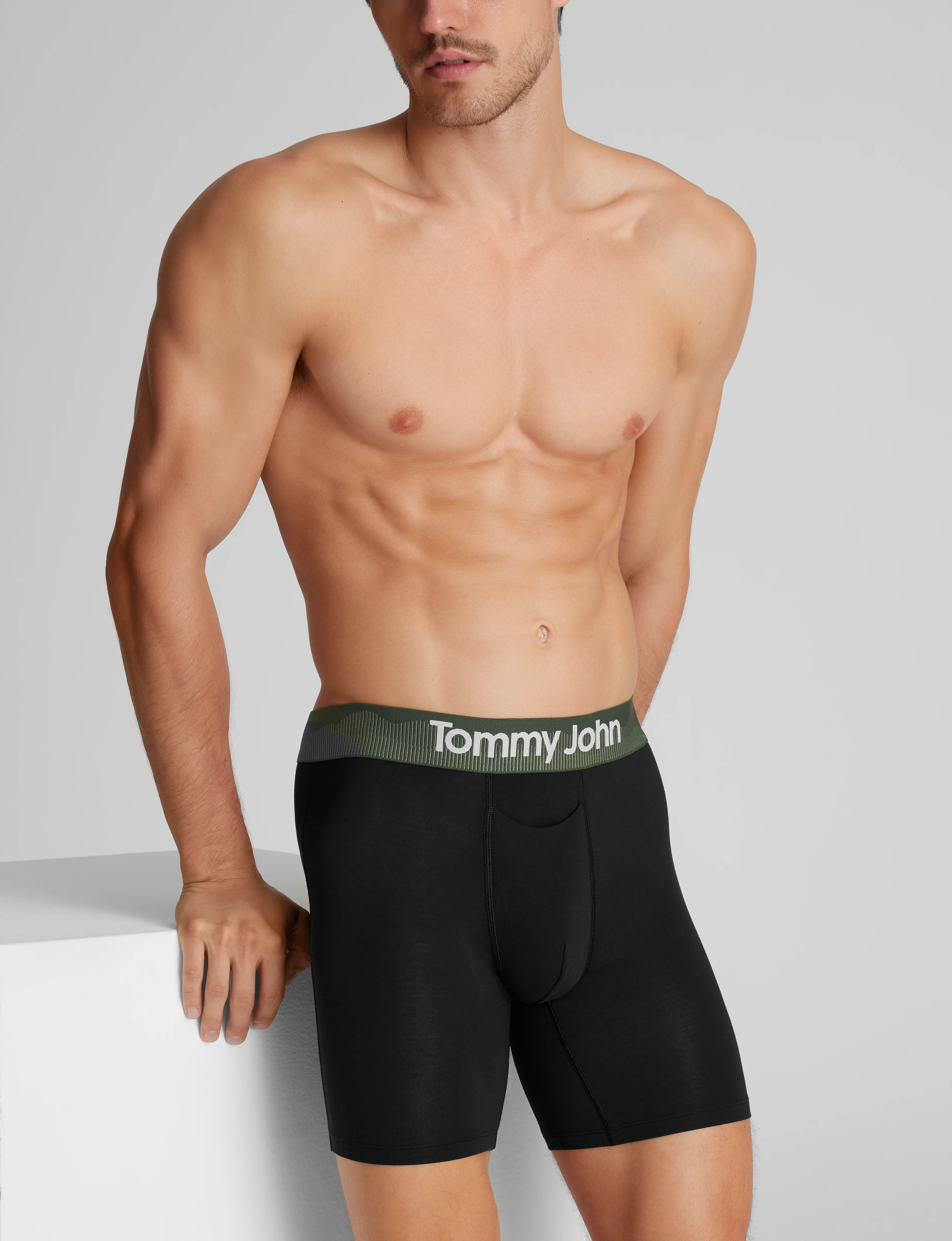 Second Skin Mid-Length Boxer Brief 6" - Image 65