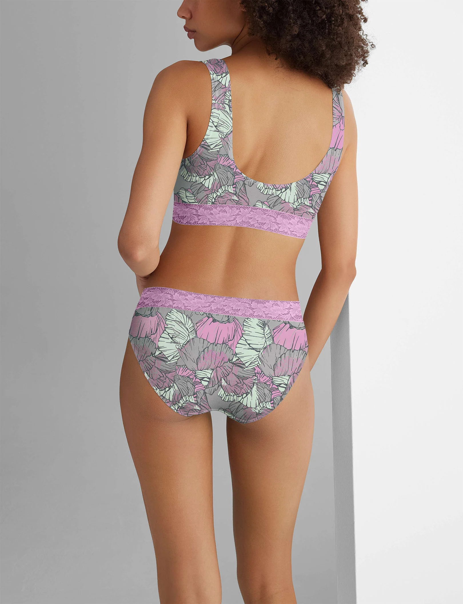 Second Skin Scoop Bralette, Lace Band - Image 10