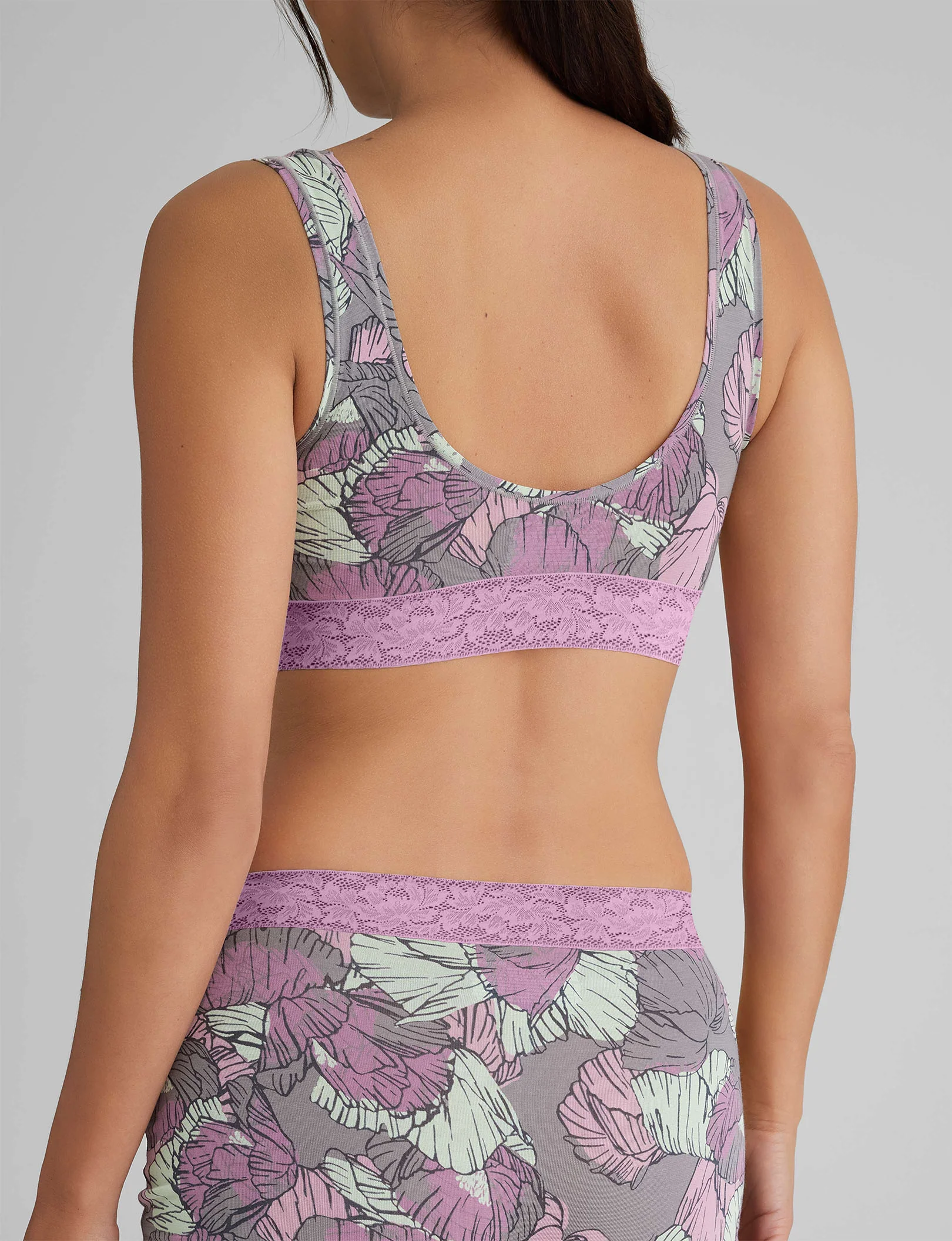 Second Skin Scoop Bralette, Lace Band - Image 3