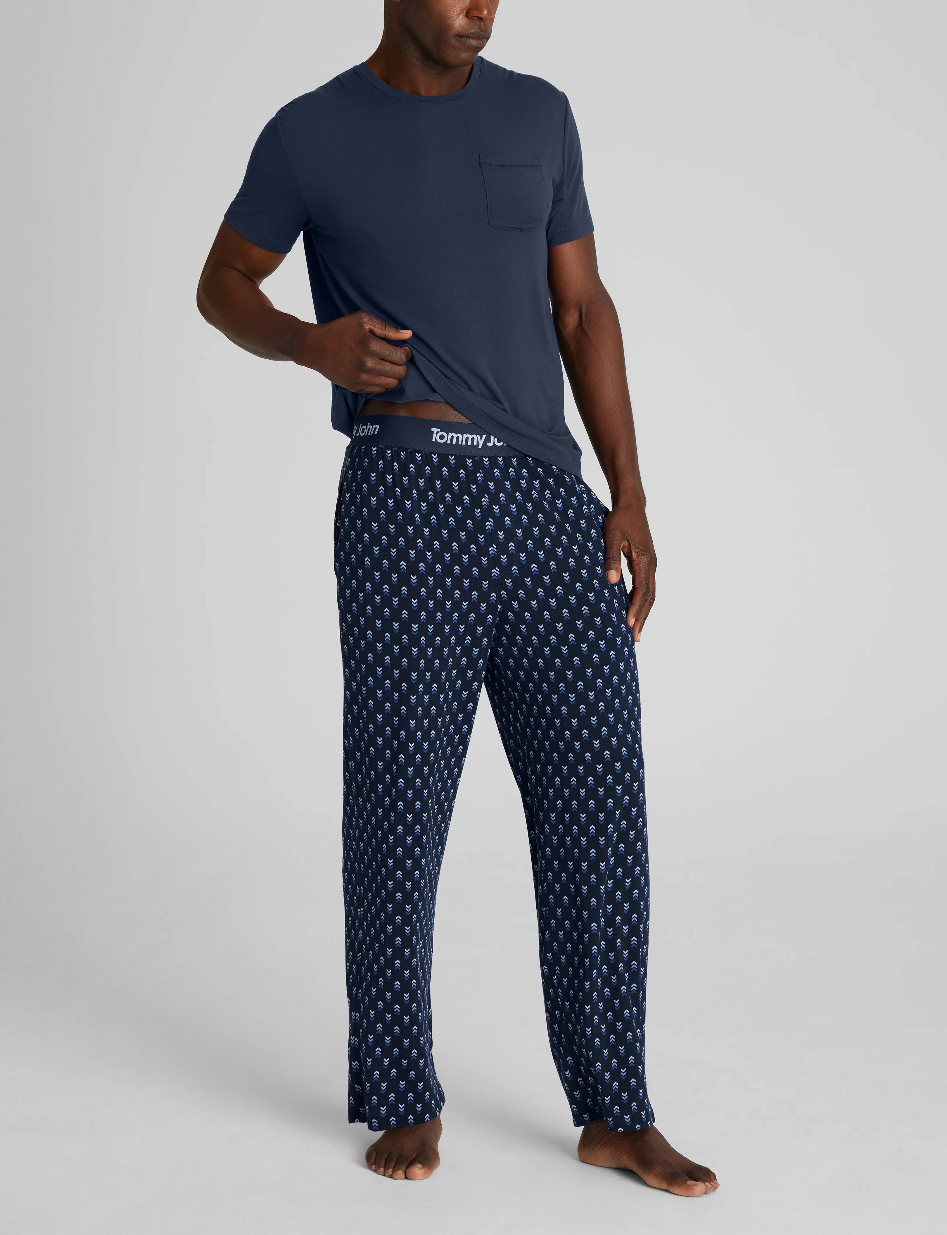 Second Skin Sleep Pocket Tee & Pant Set - Image 29