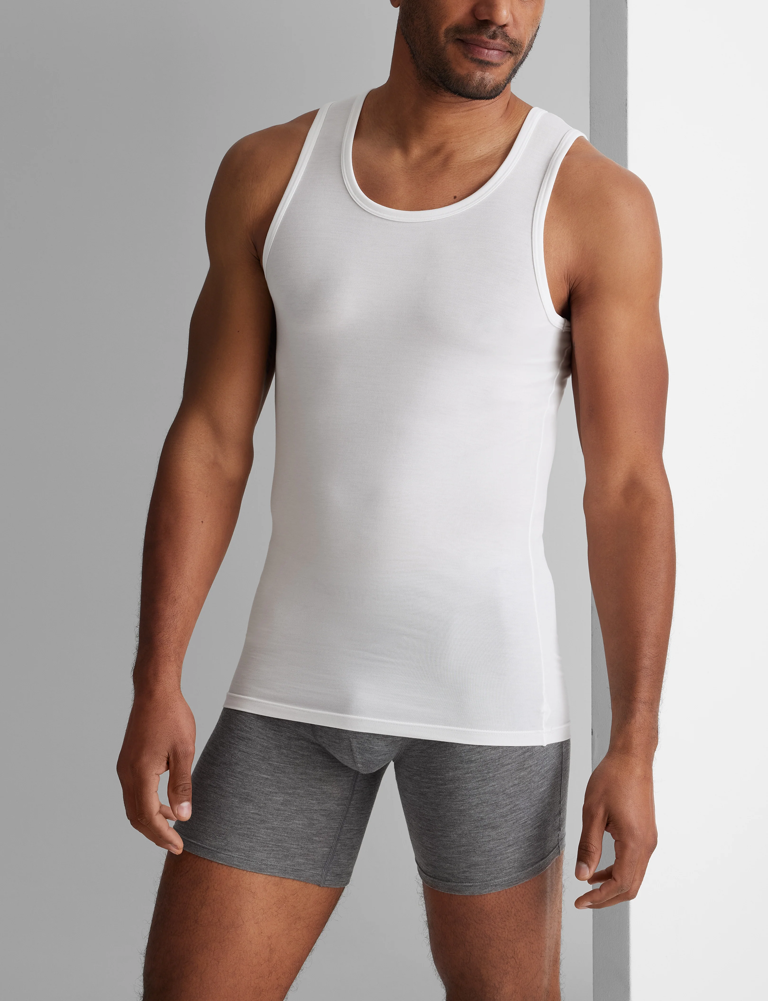 Second Skin Tank Stay-Tucked Undershirt (3-Pack) - Image 13