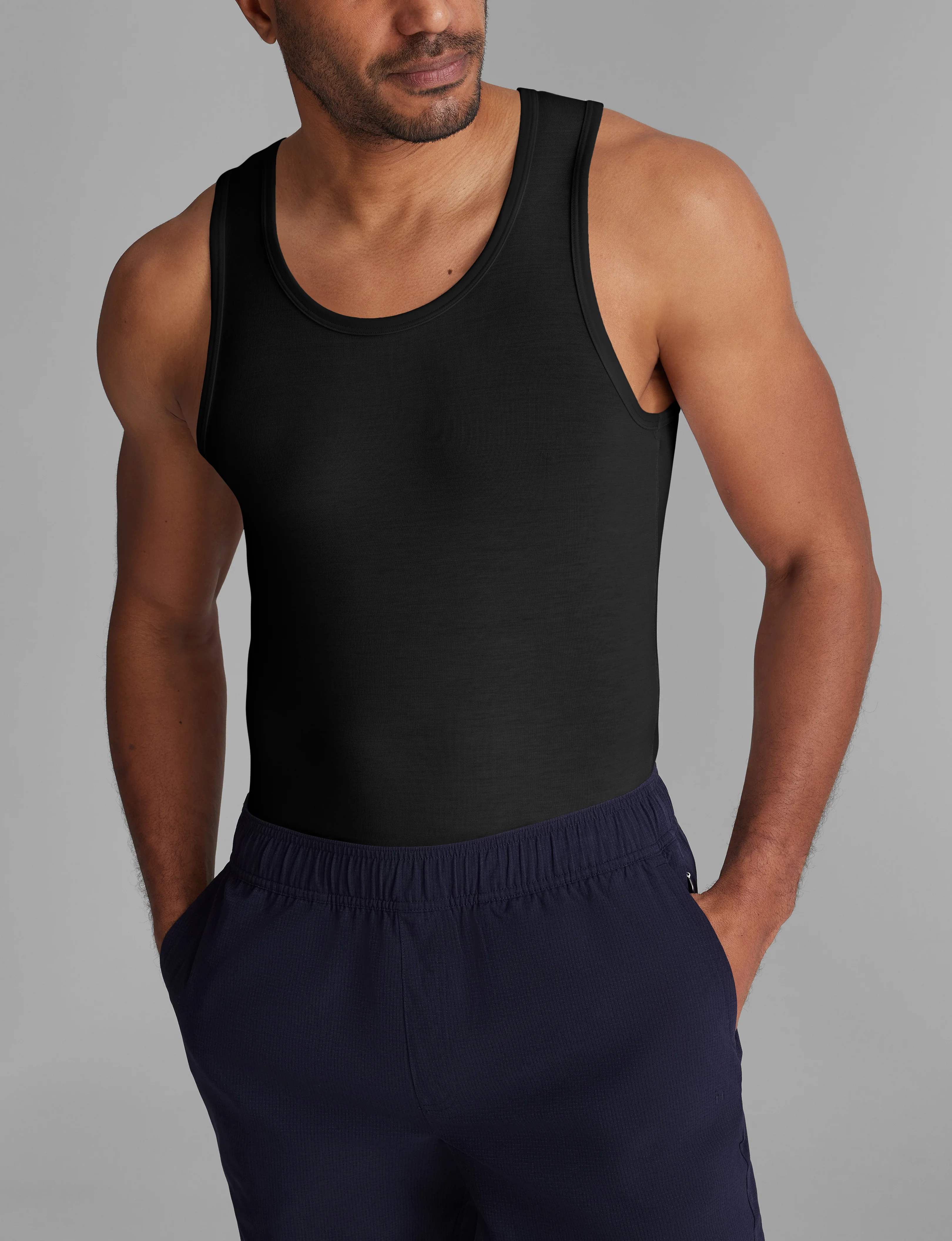 Second Skin Tank Stay-Tucked Undershirt (3-Pack) - Image 8