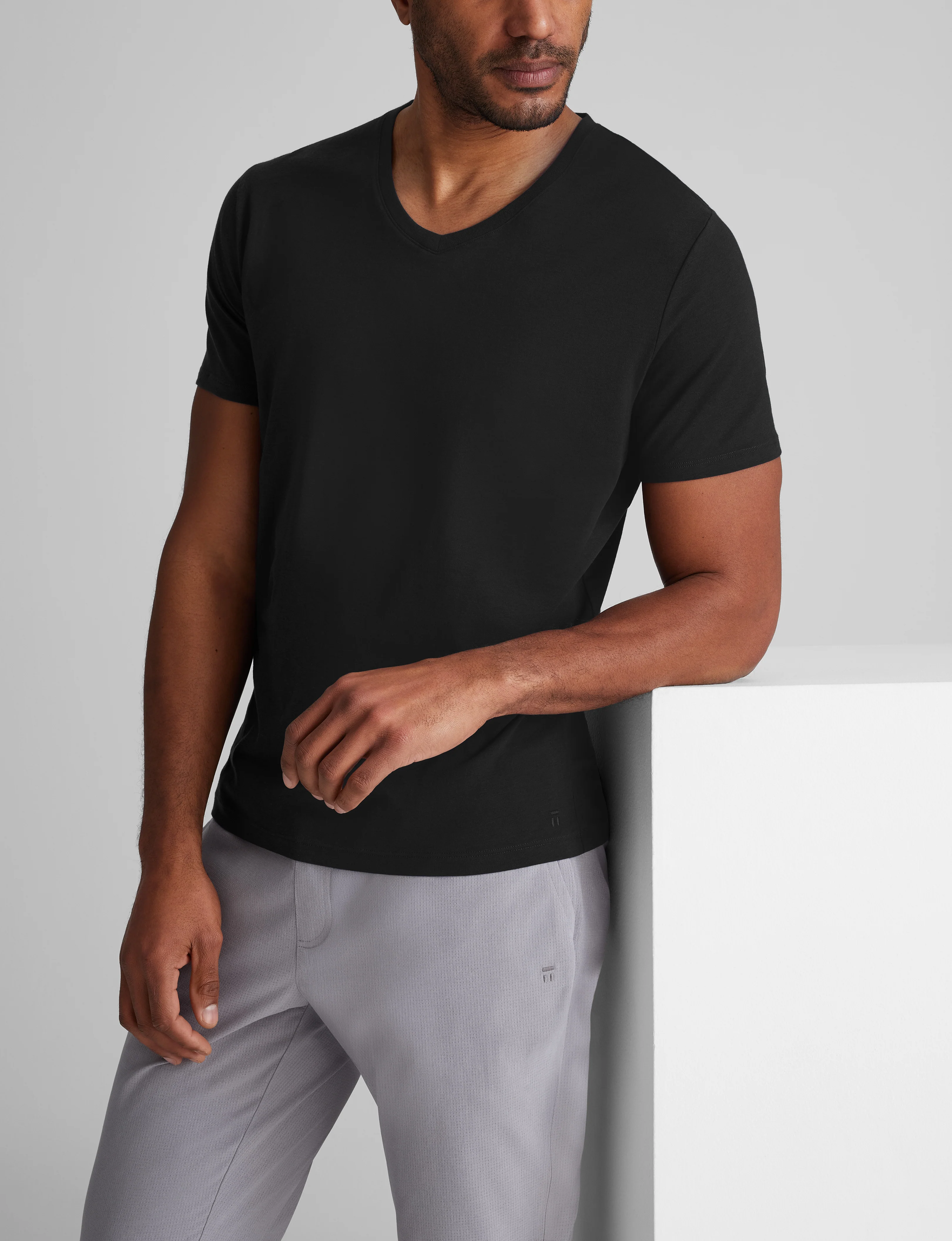 Second Skin V-Neck Tee (3-Pack) - Image 14