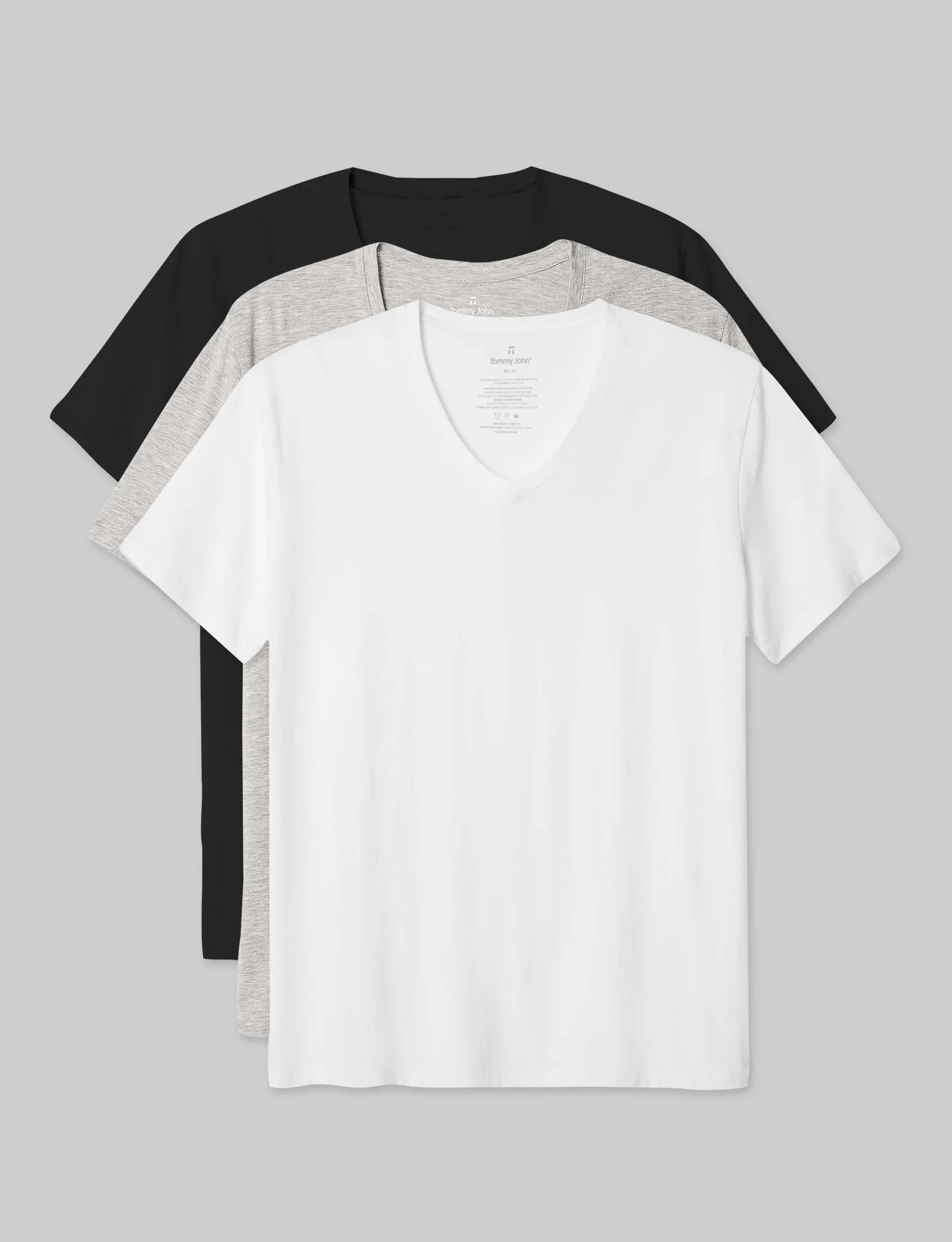 Second Skin V-Neck Tee (3-Pack) - Image 23