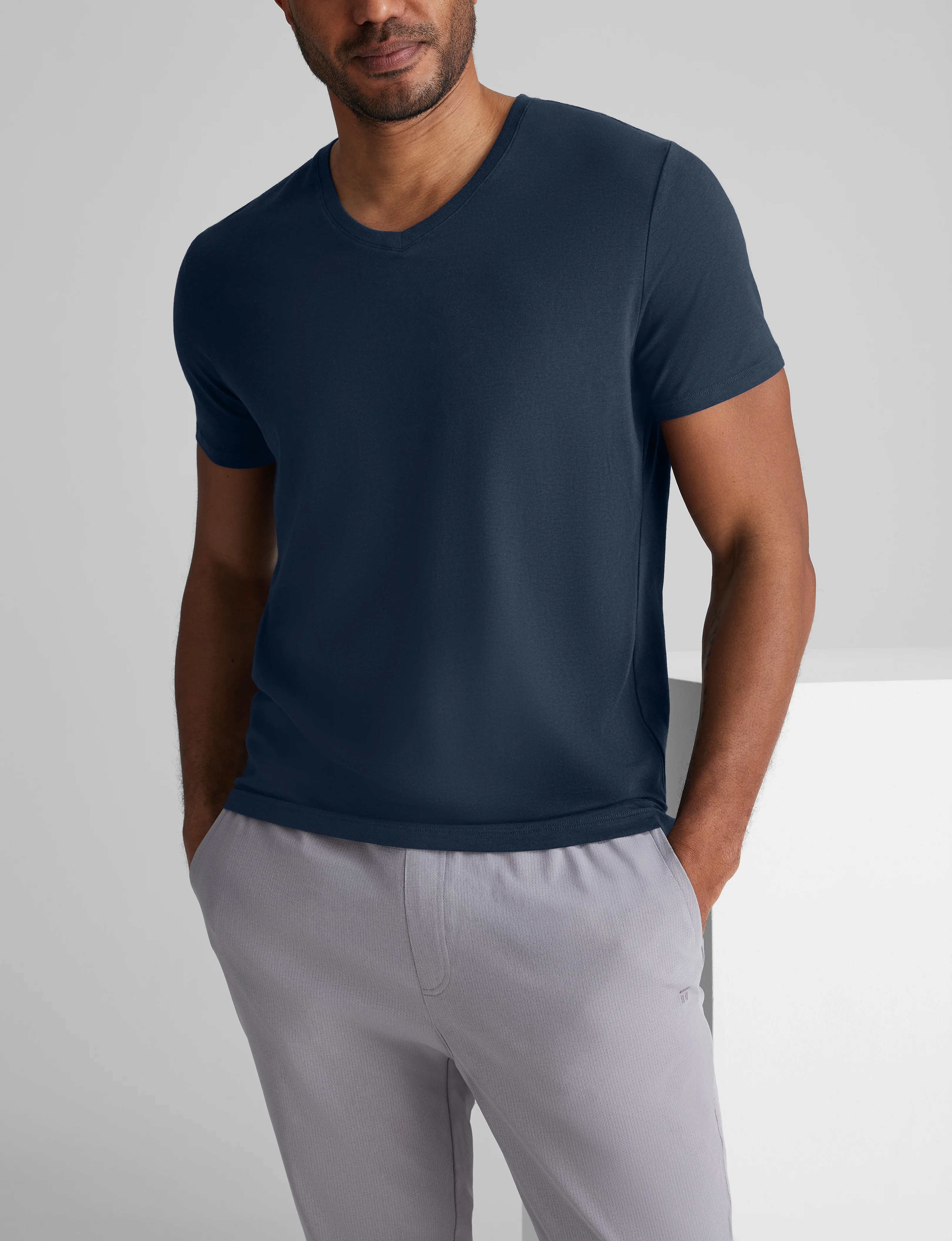 Second Skin V-Neck Tee (3-Pack) - Image 5