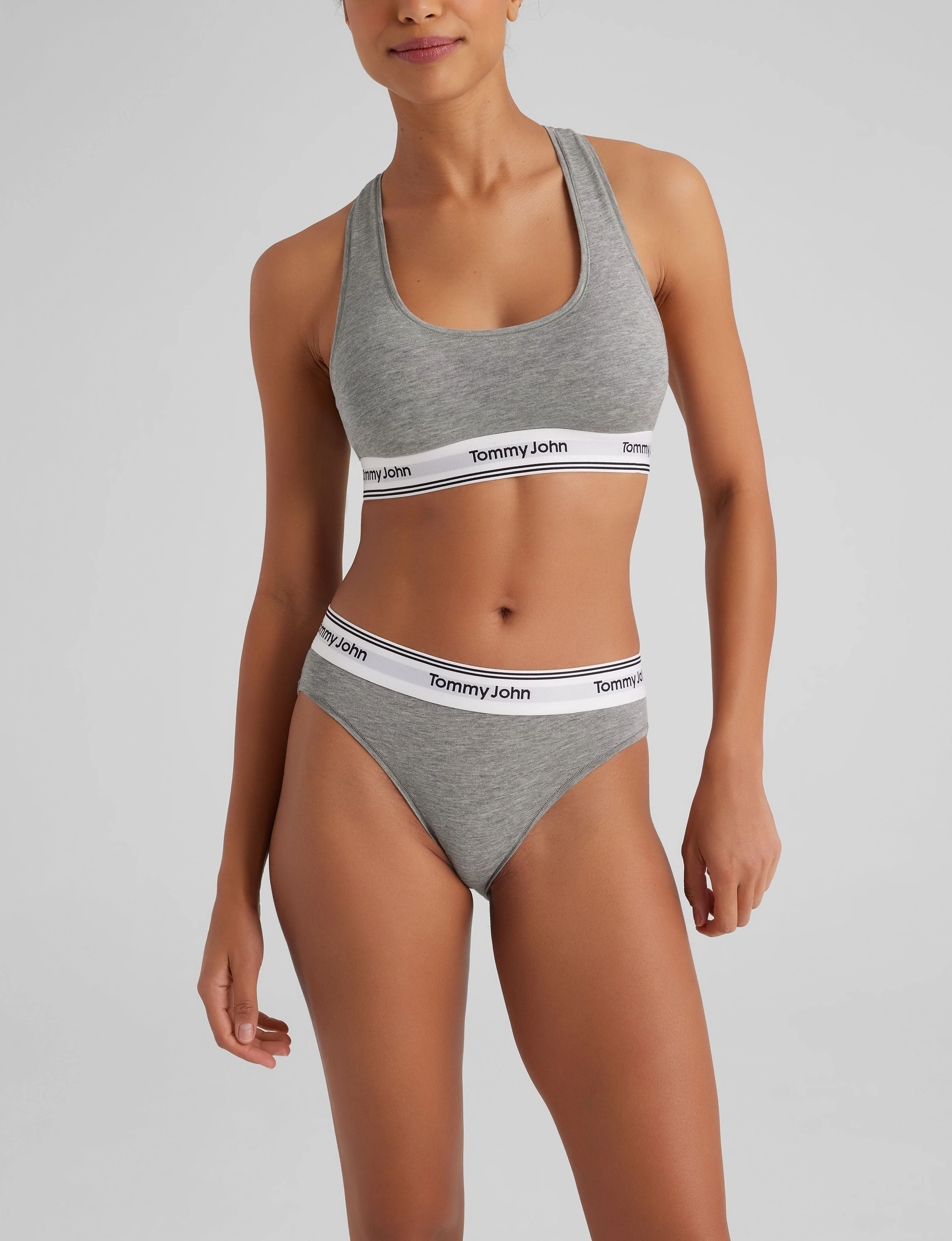 Signature Cotton Scoop Bralette - Image 16