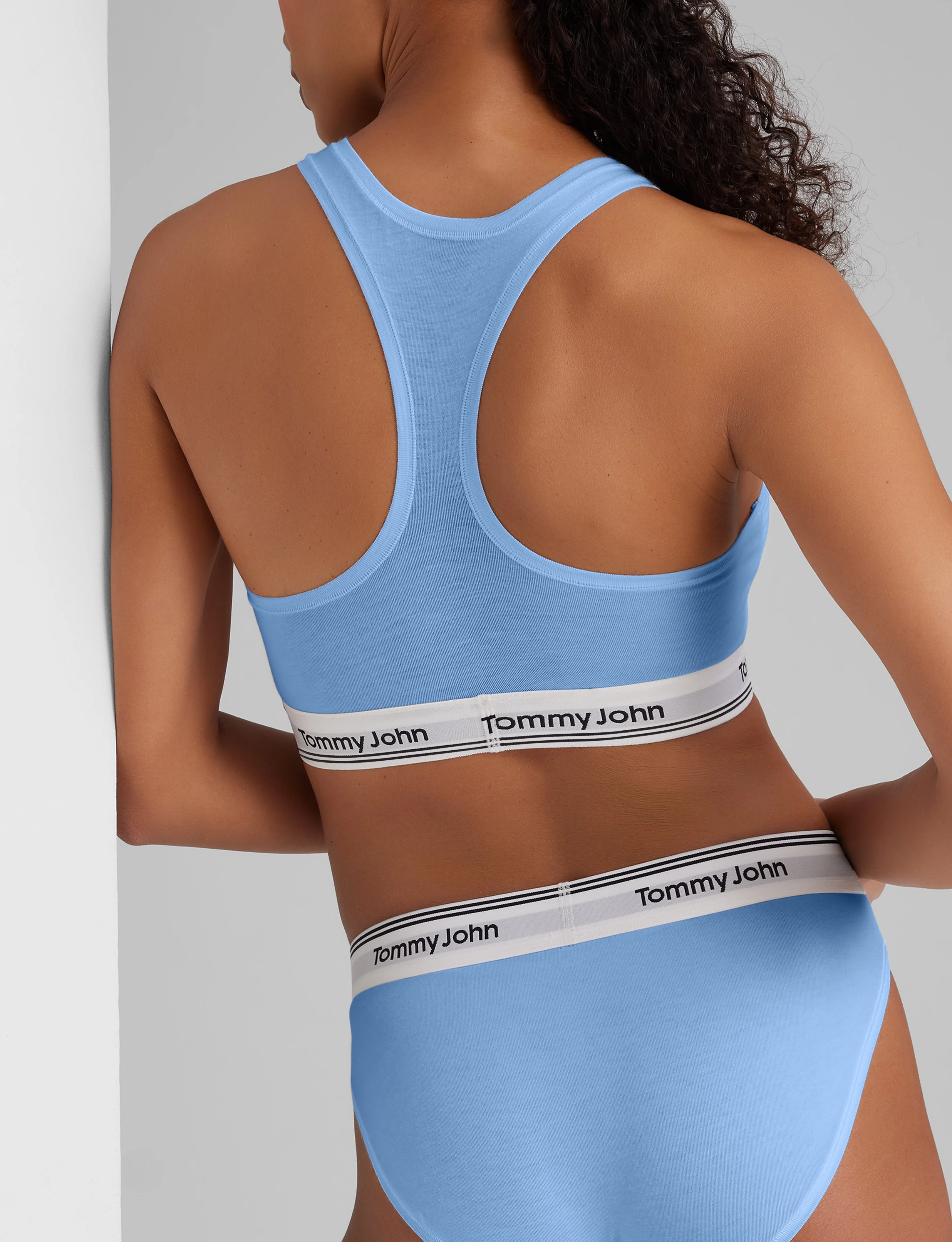 Signature Cotton Scoop Bralette - Image 32