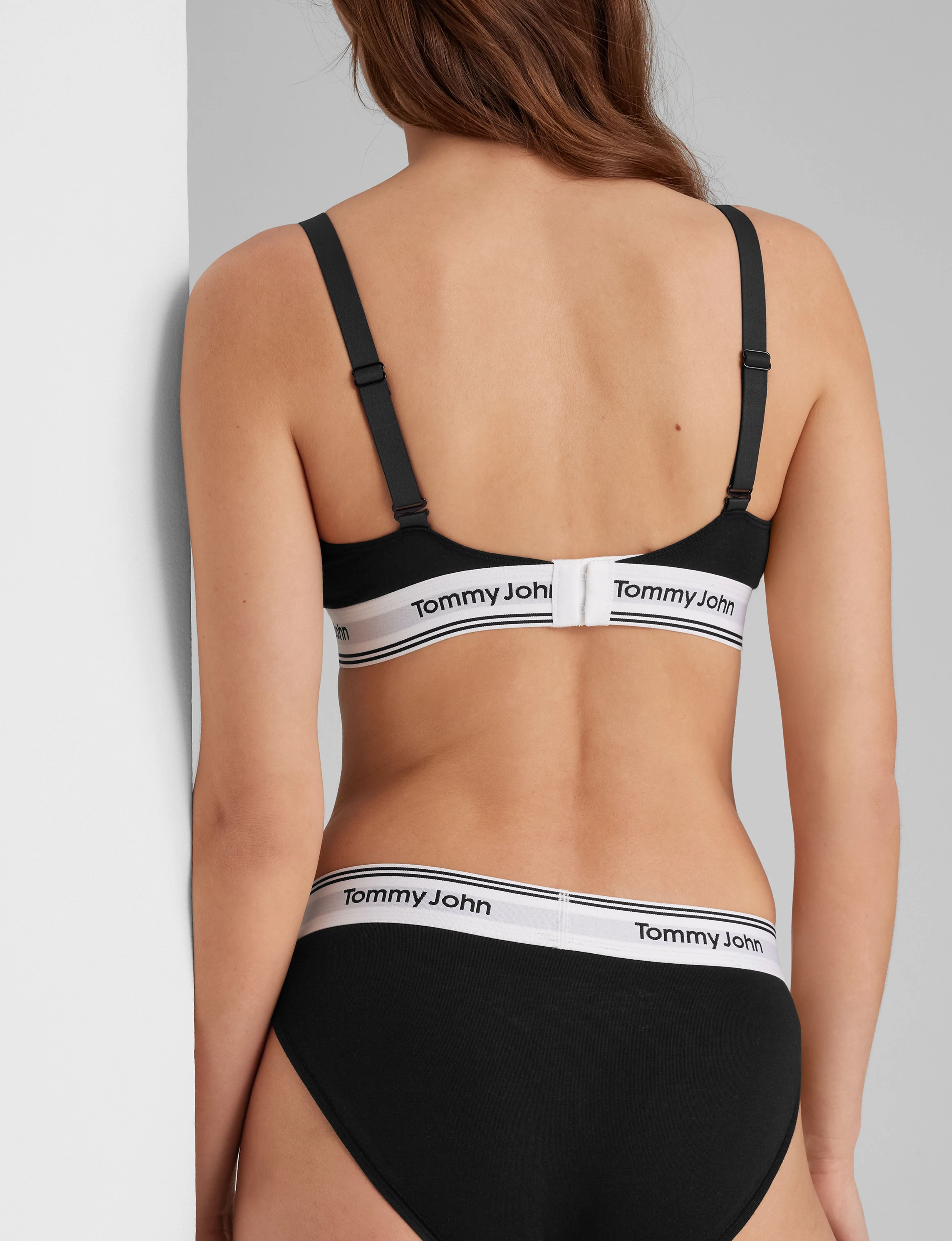 Signature Cotton Triangle Bralette - Image 9