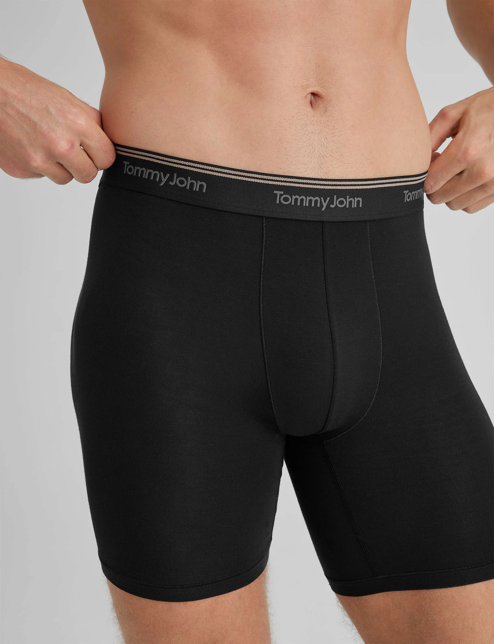 Ultra Soft Flex Mid-Length Boxer Brief 6" - Image 2