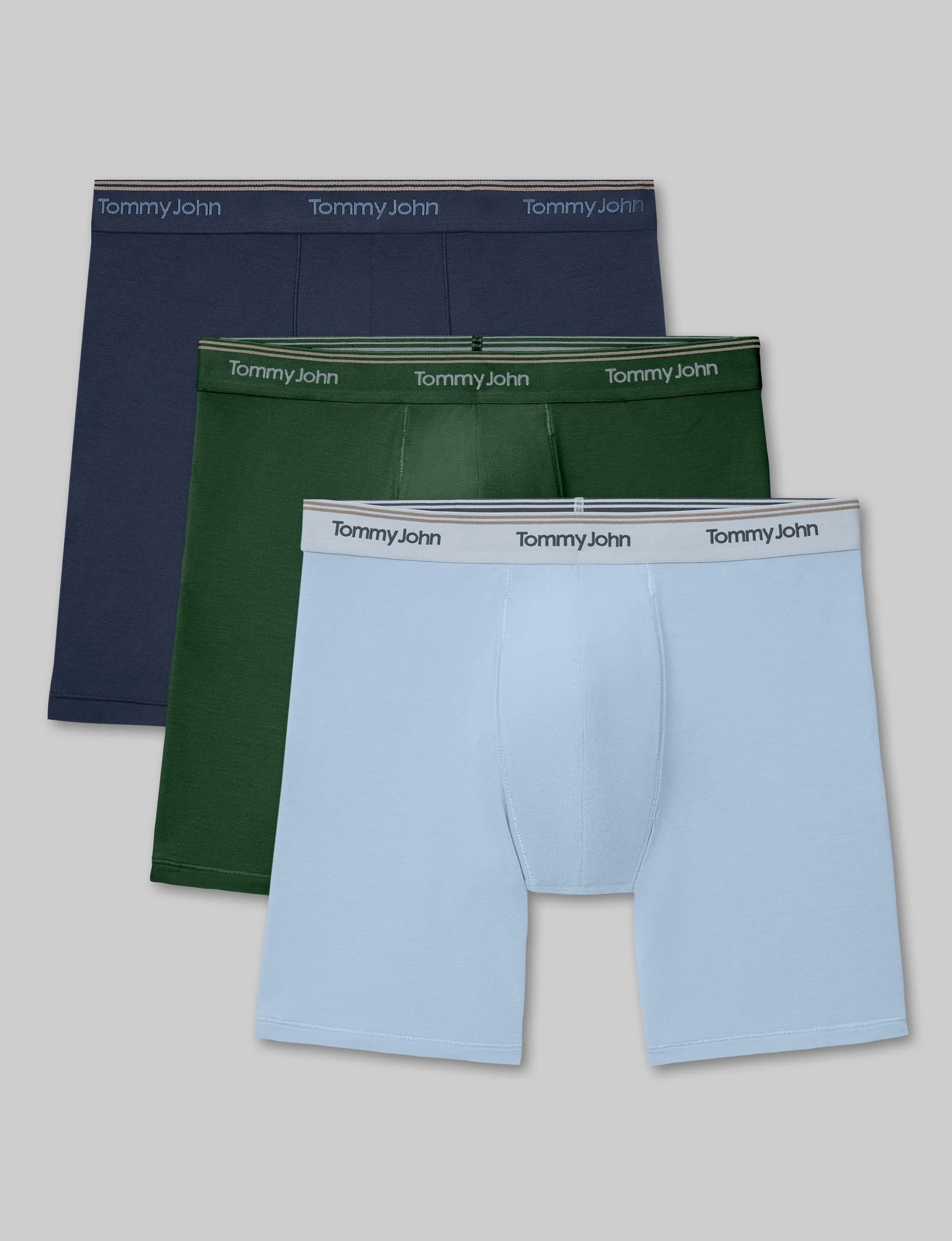 Ultra Soft Flex Mid-Length Boxer Brief 6" (3-Pack) - Image 2