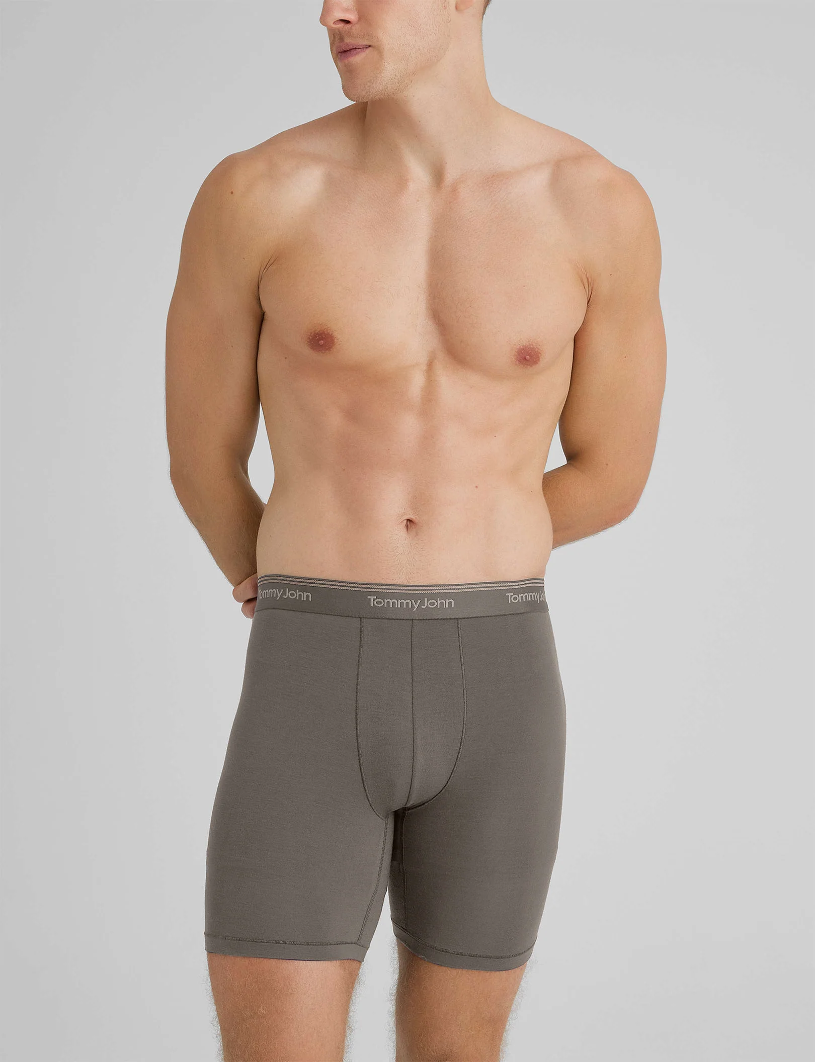 Ultra Soft Flex Mid-Length Boxer Brief 6" - Image 3