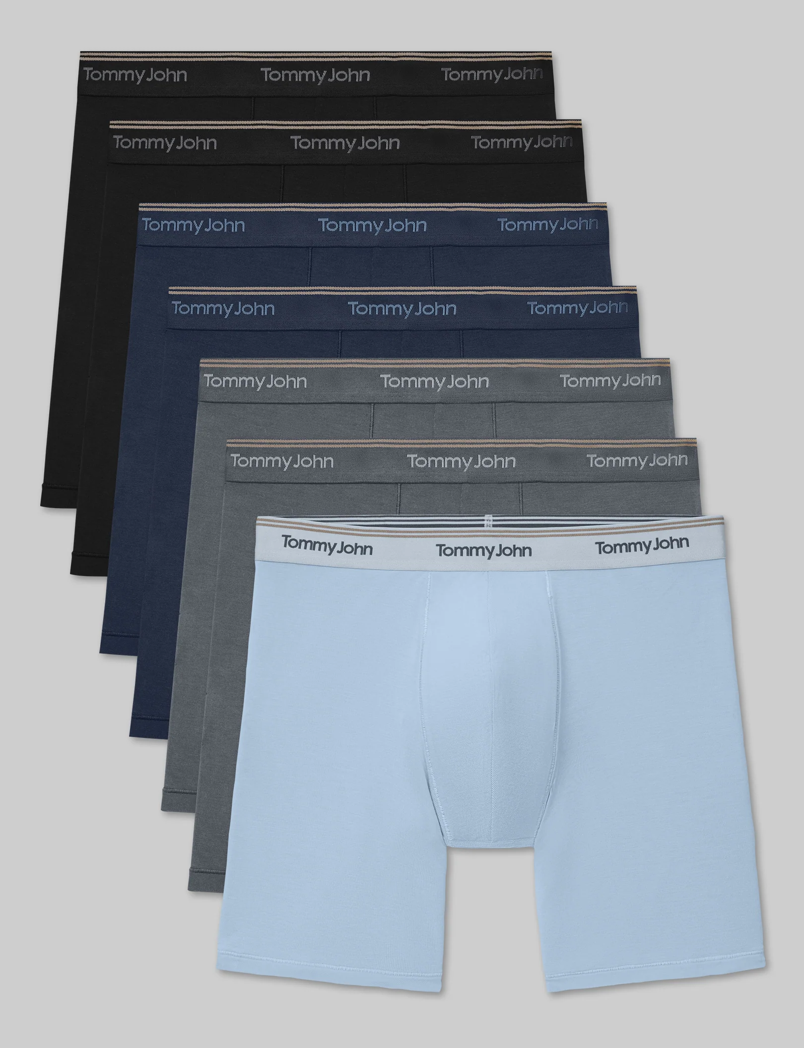Ultra Soft Flex Mid-Length Boxer Brief 6" (7-Pack) - Image 2