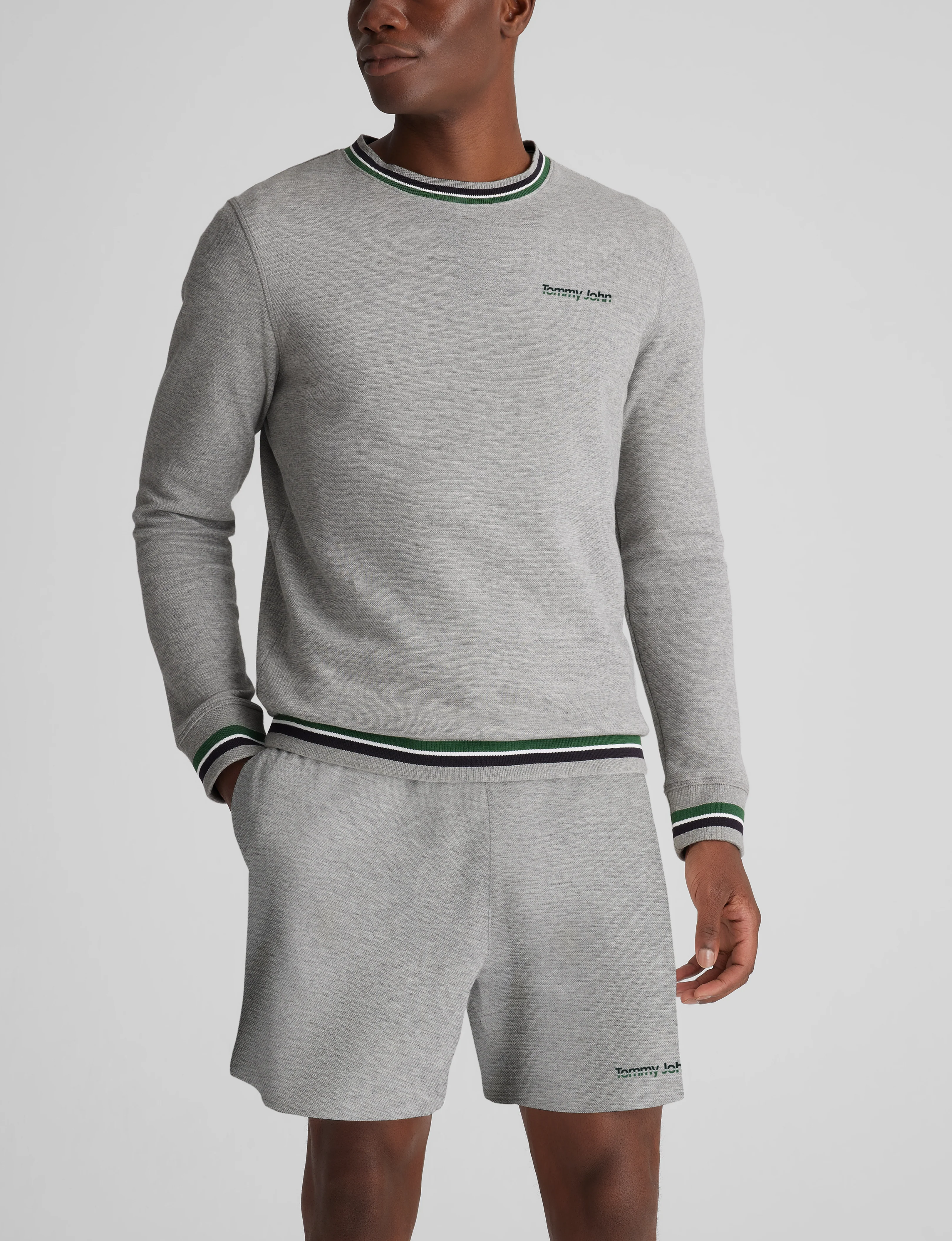 Varsity Stripe Crewneck Sweatshirt - Image 4