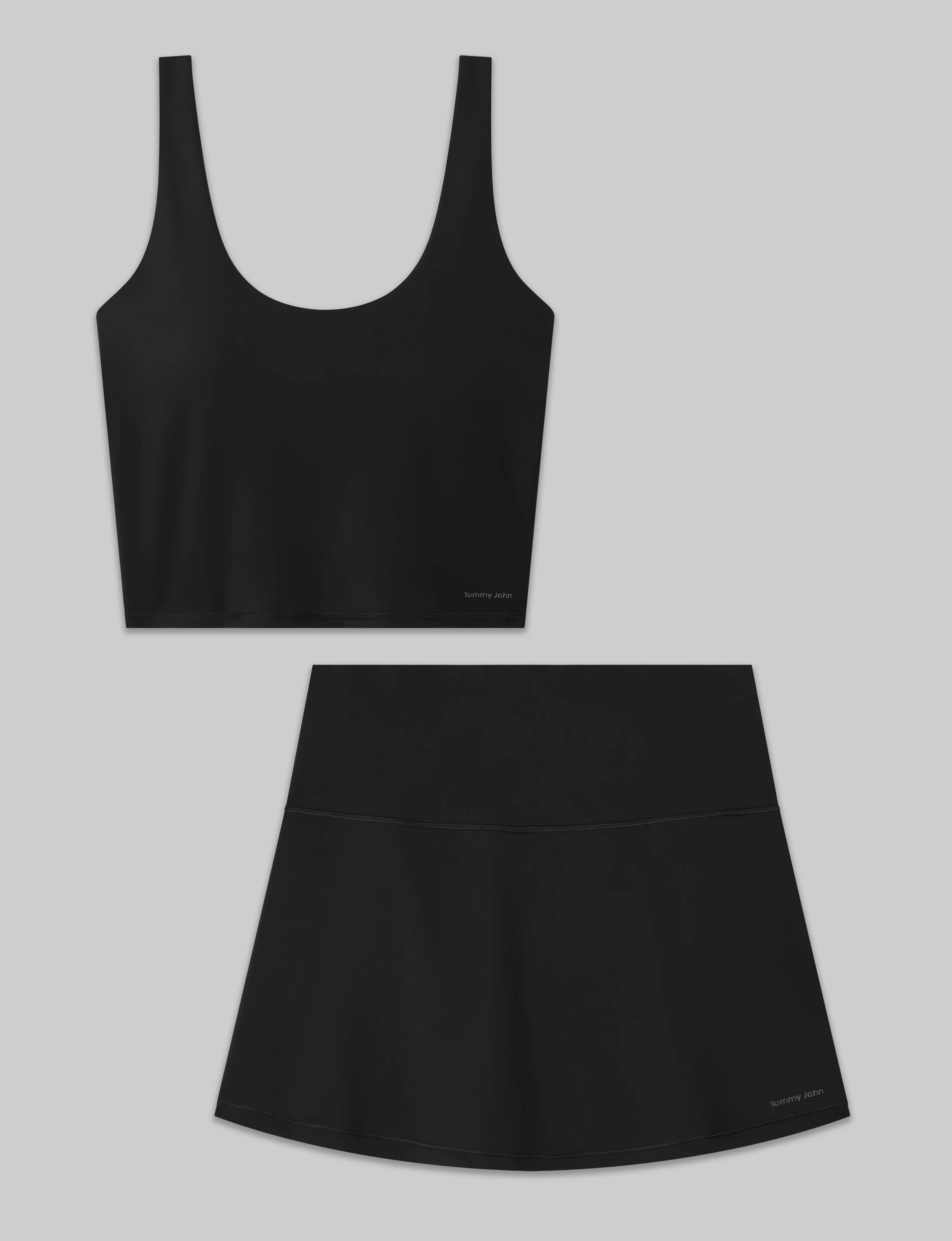 Women's Crop Tank & Tennis Skirt Set - Image 3